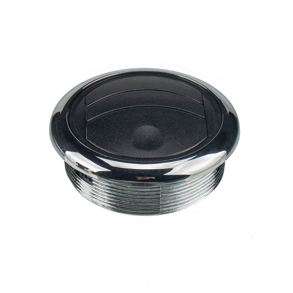 Car Dashboard Vent Deflector for AC Air Outlet 87mm 75mm Mounting Hole Black