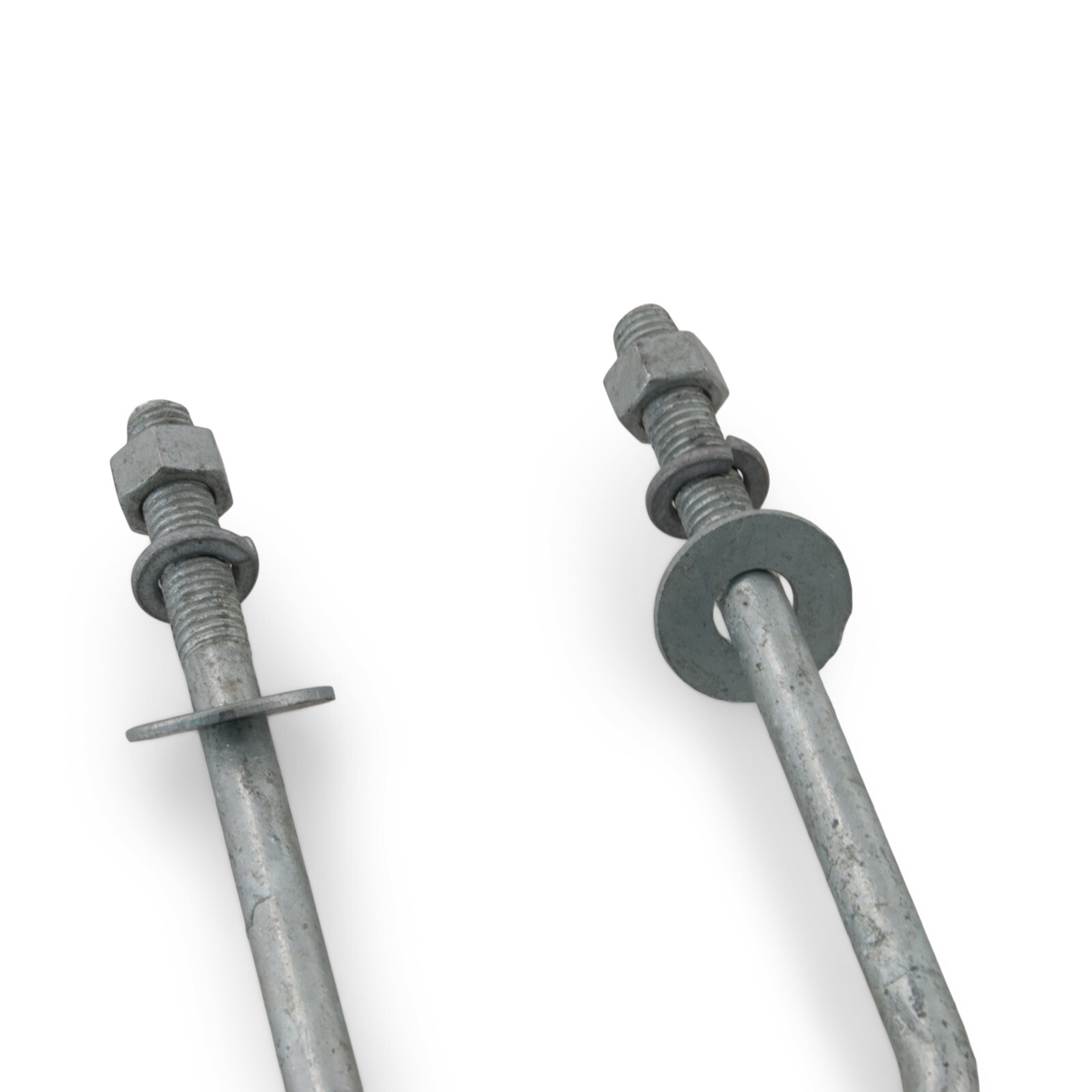 (Qty 2) Boat Trailer U-Bolt Galvanized Square Ubolts 1/2″ x 3″ x 6 5/16″