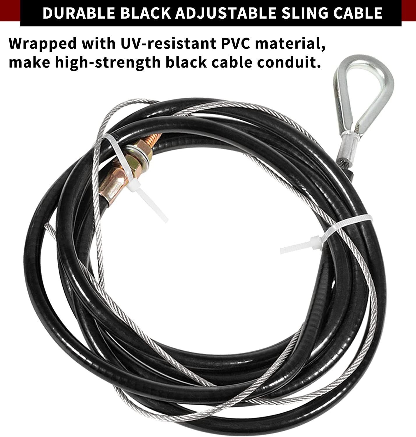 RV Trailer Brake System Extra Cable Kit for Brake Pedal of Towed Vehicle Pickup
