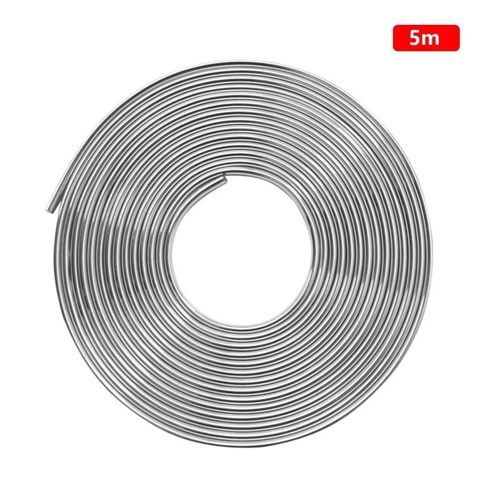 Chrome Car Door Edge Protector Strip 2-10M Anti Collision Trim Scratch Guard