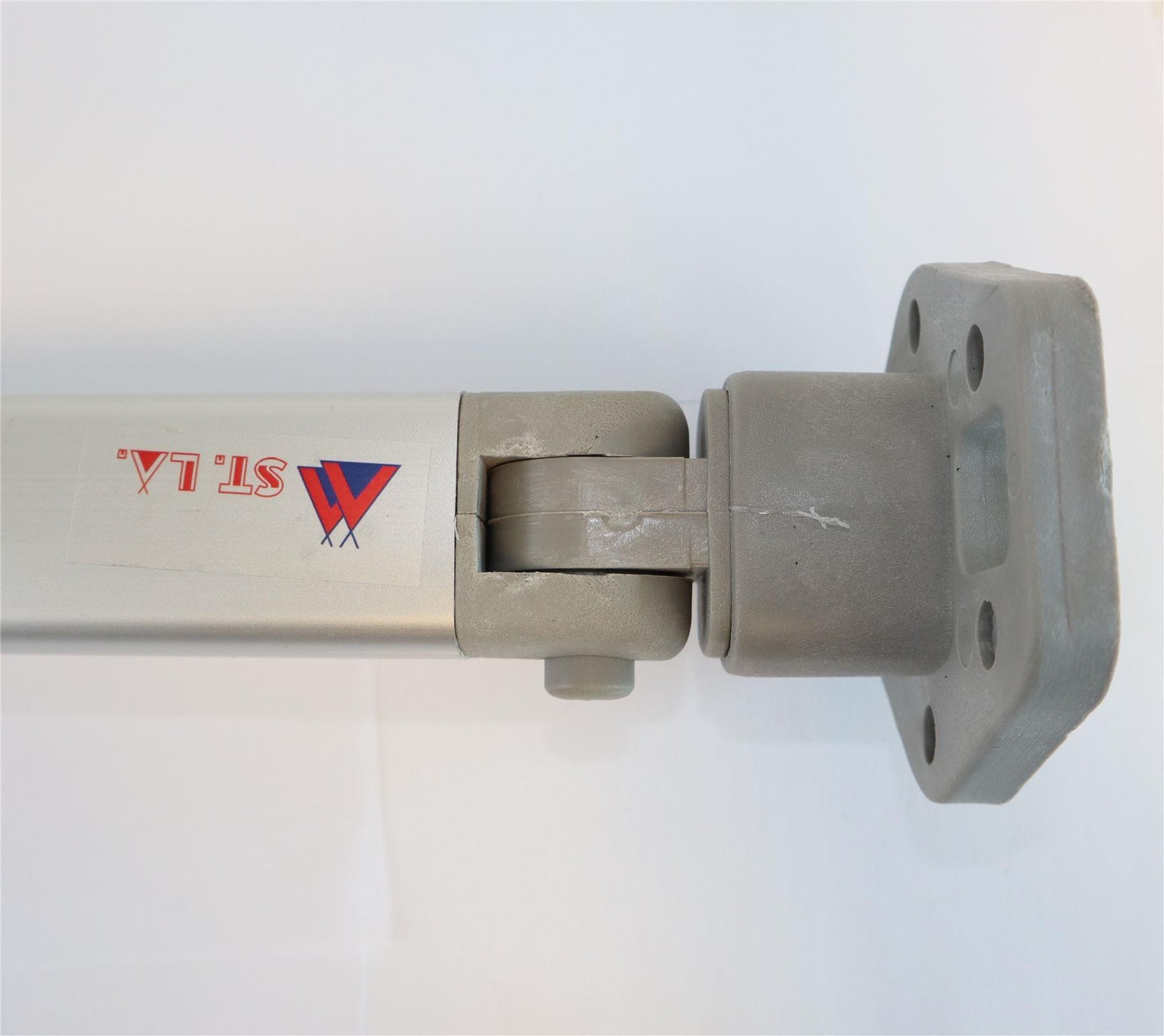 REIMO CAMPERVAN FOLDING TABLE LEG AND MOUNTING RAIL WITH LOCKING LATCH