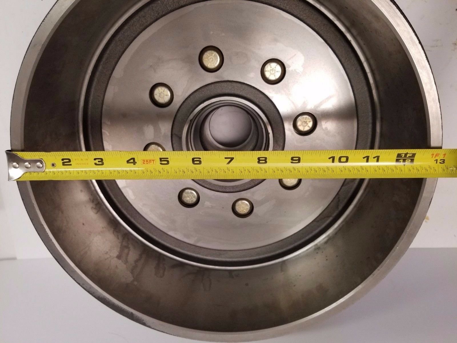 Dexter Drum 8K oil bath 9/16″ stud 4.75″ pilot hole 12.25″ x 3.375 With Bearings