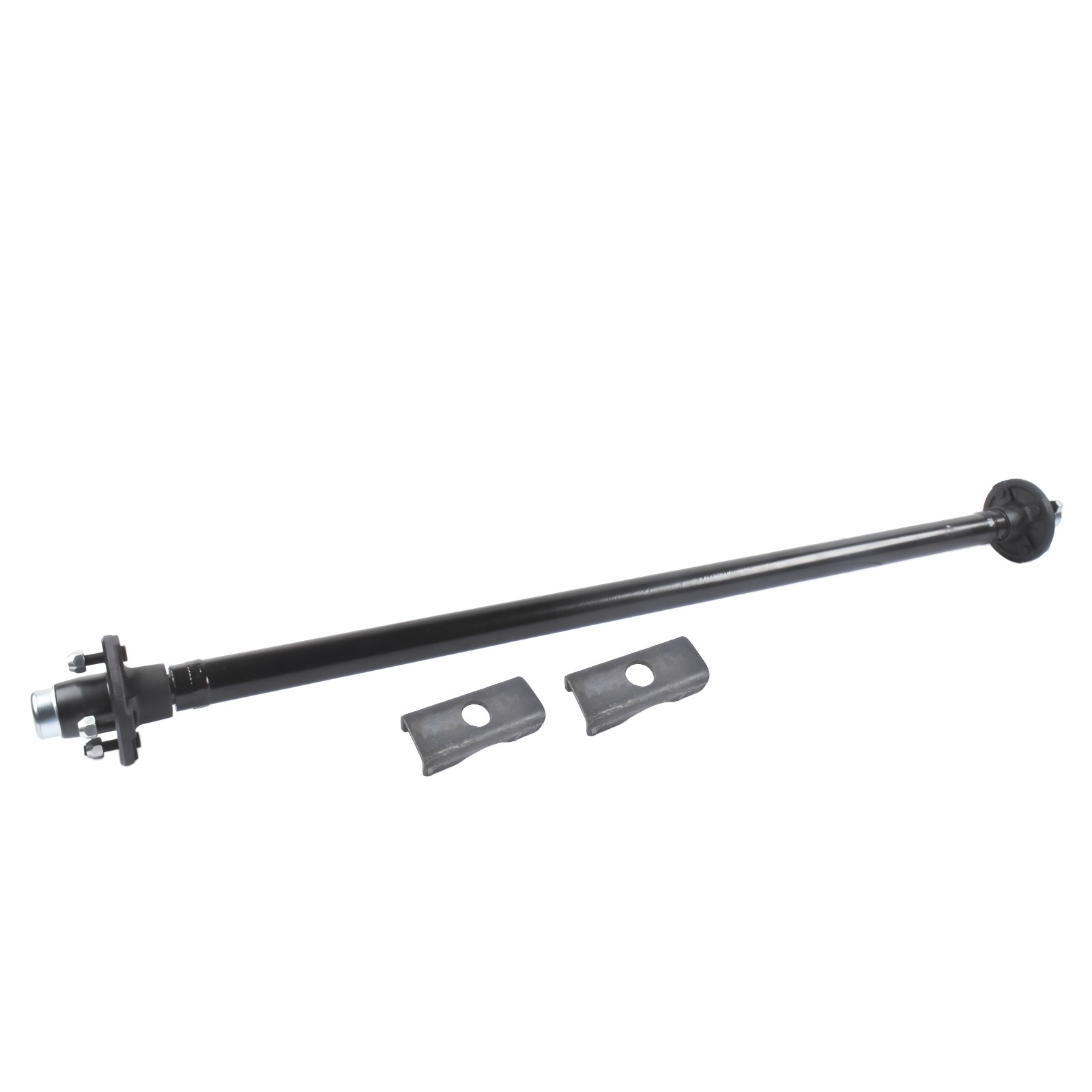 2000lbs Complete 2.45″ 4 Lug Trailer 54″ Hub Face Trailer Boat Axel Brand New
