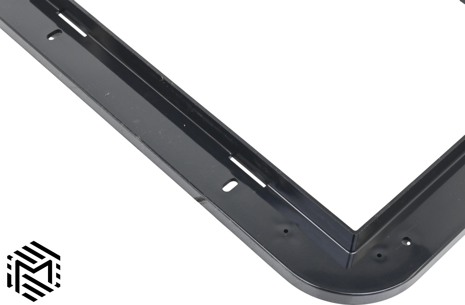 Dometic 33001 Furnace Door Assembly – Med Mojave #44 Black – w/ 32611 Mount