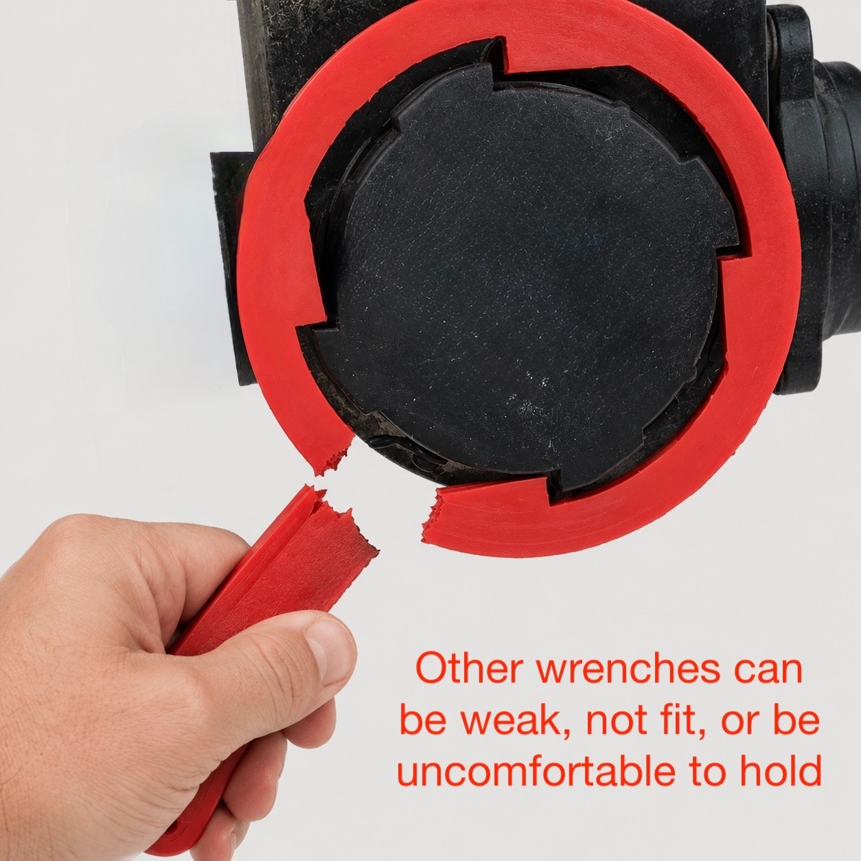 RV Sewer Cap Wrench for Valterra 3-Inch Cap – Camper Waste Tank Cap Removal Tool