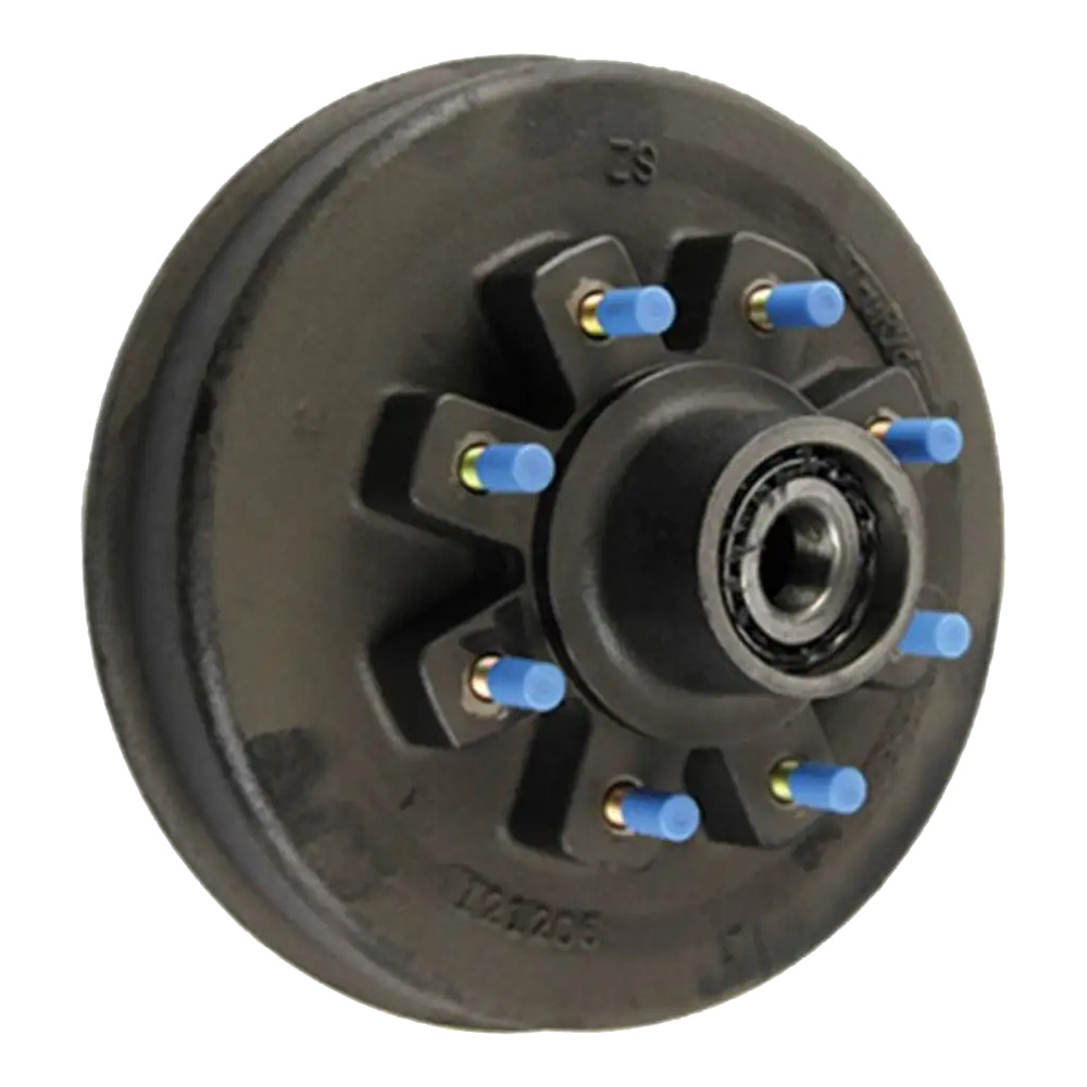 Lippert 12″ Threaded Hybrid 8K Hub Pair 8-on-6.5″ 5/8″ Stud – Fits Dexter, Alko