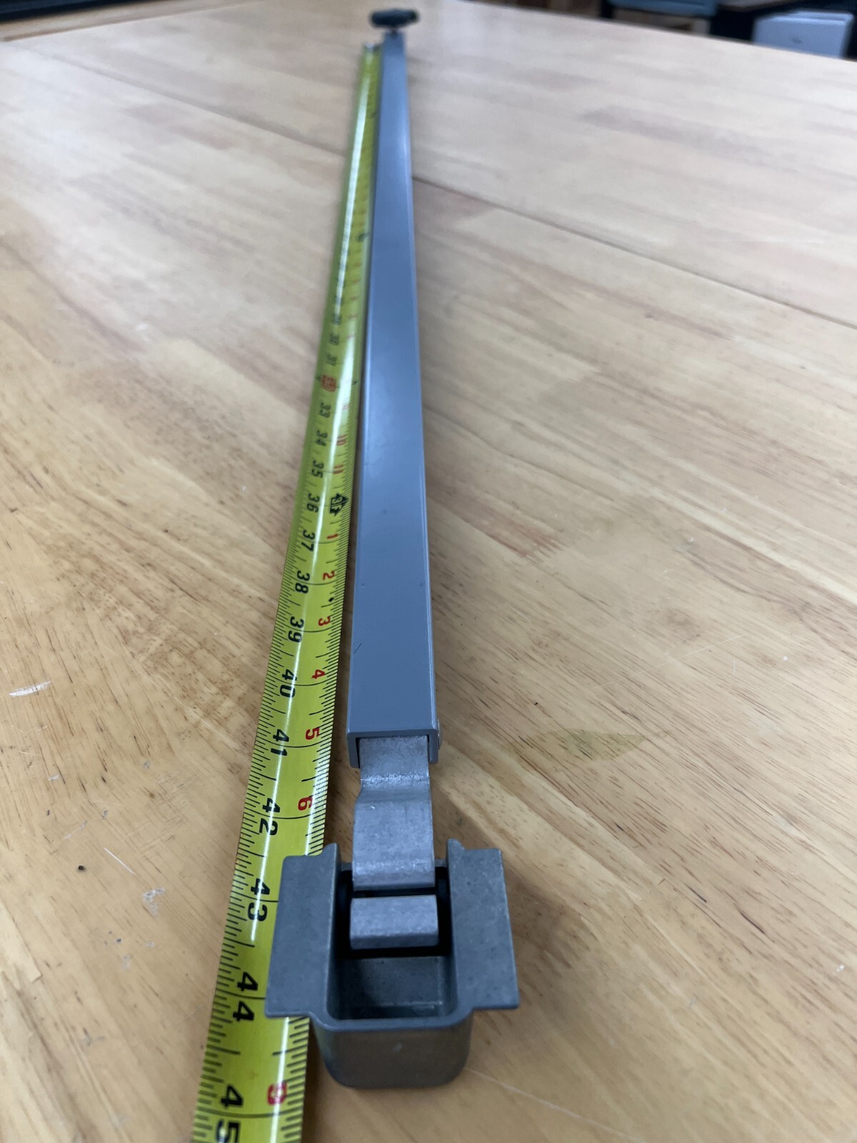 44.5 GREY DOMETIC OLD STYLE RV AWNING REPLACEMENT PART LOWER RAFTER WITH SLIDER