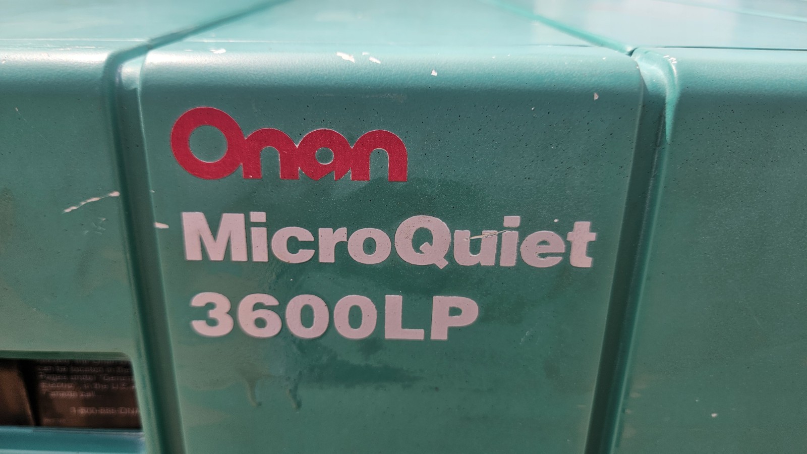Cummins / Onan MicroQuiet 3600LP 3.6KYFA-26120k 3600W 120V Propane RV Generator