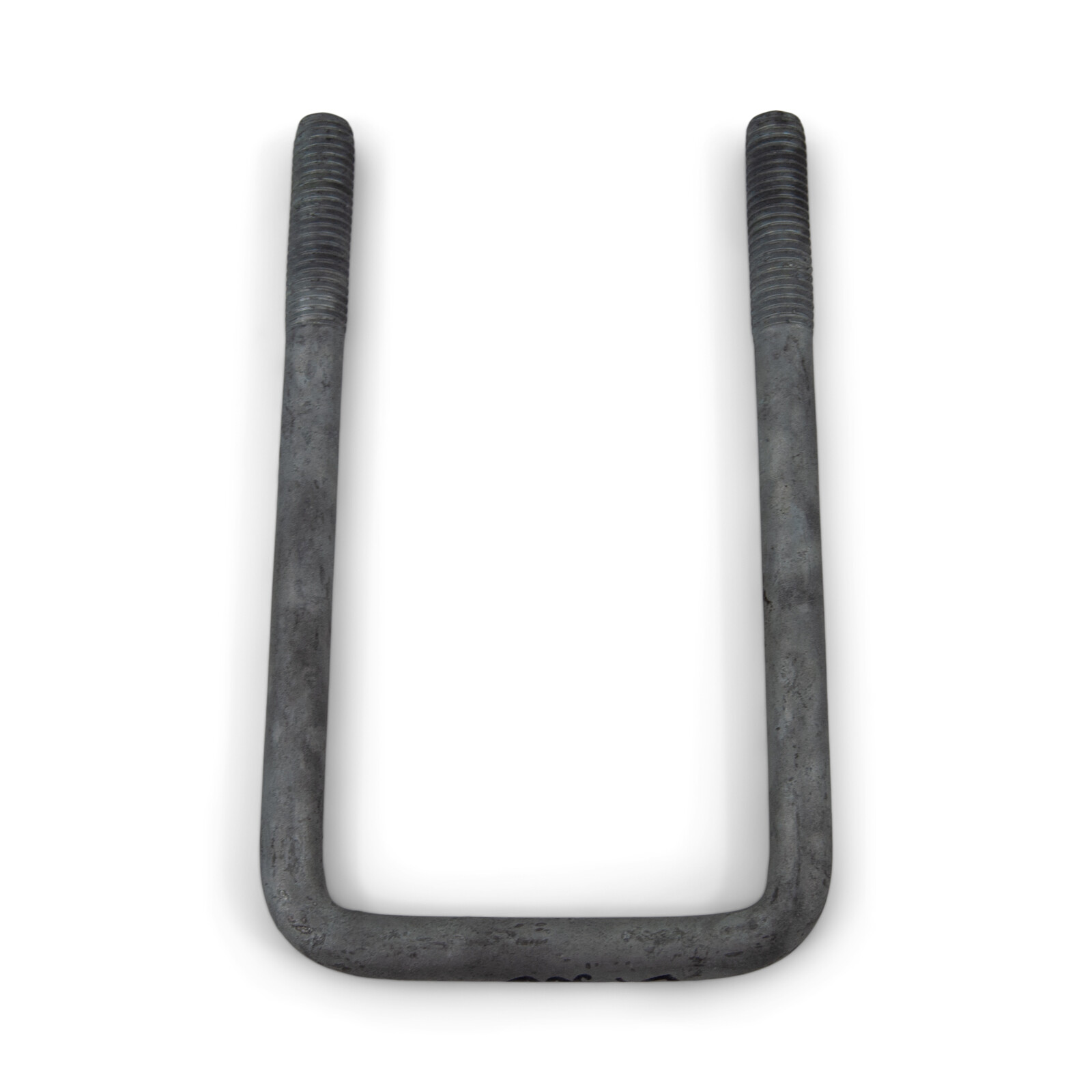 (1) Boat Trailer U-Bolt Galvanized Square 1/2 Inch x 3 Inch x 7 3/4 Inch