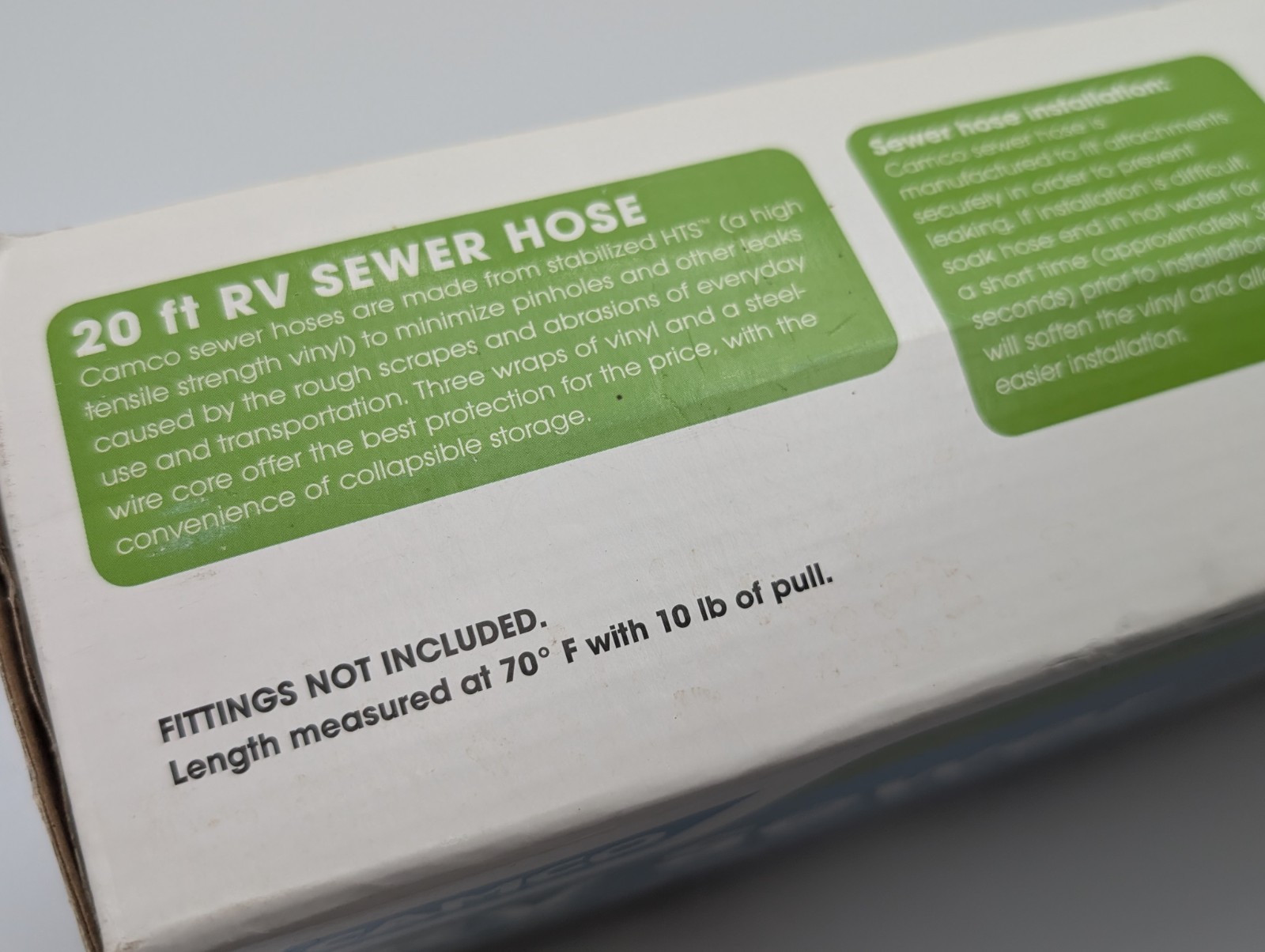 RV Sewer hose 5” 20ft Heavy Duty