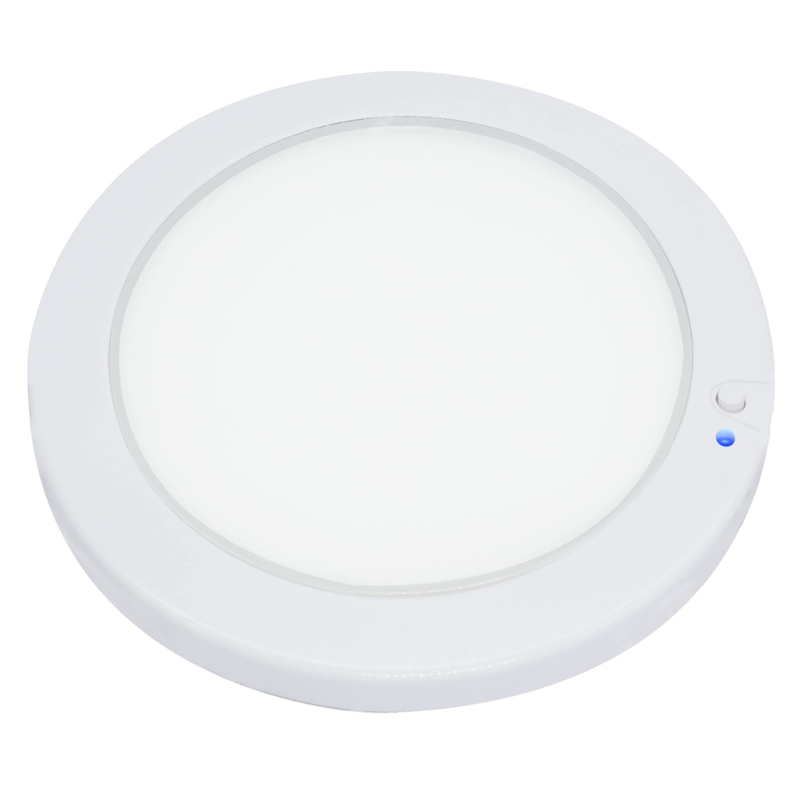 5 Inch LED RV Interior Dome Light 12V Surface Mount Puck Switch 4000K 420LM