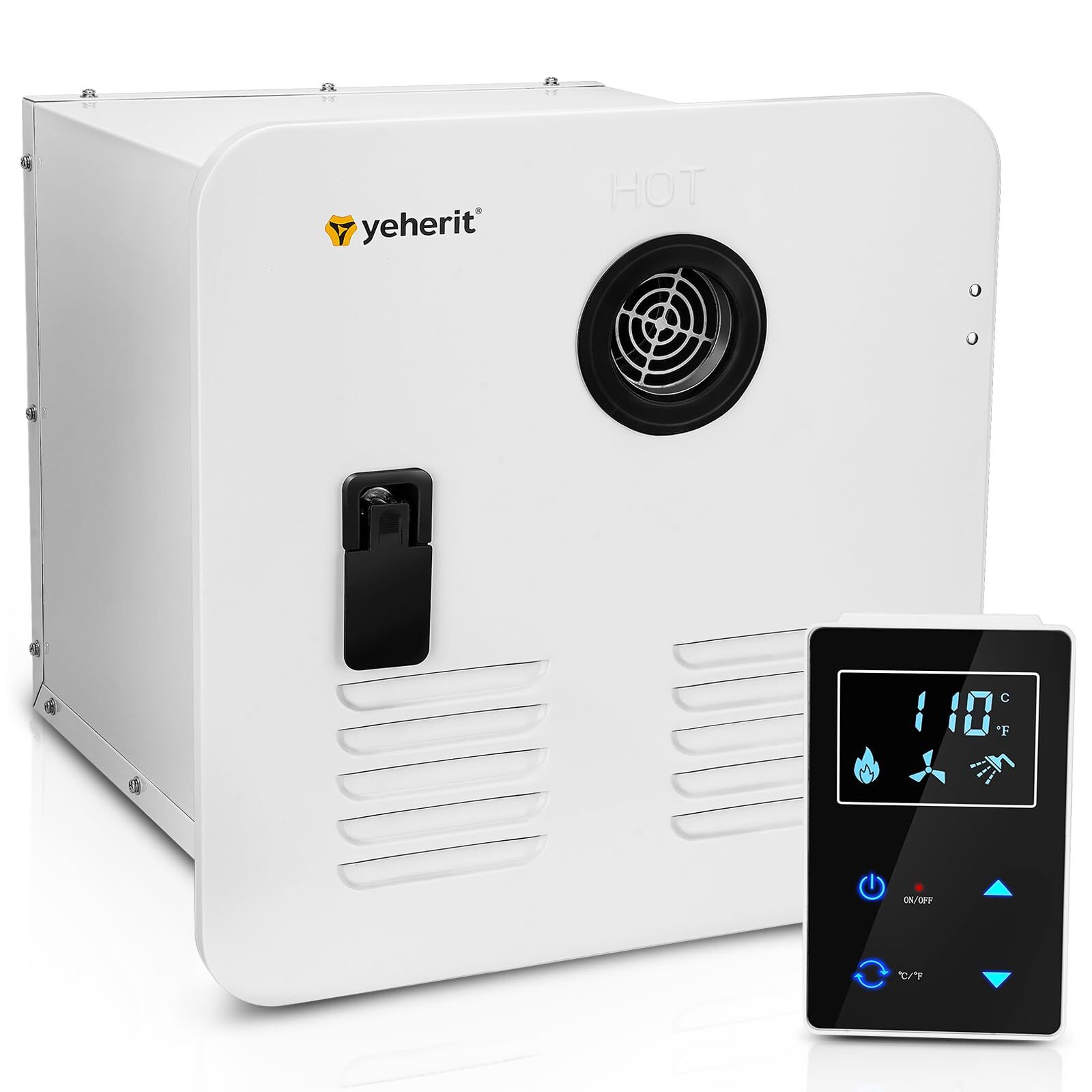 RV Tankless Water Heater Propane Gas 3.9GPM 55000BTU with Controller
