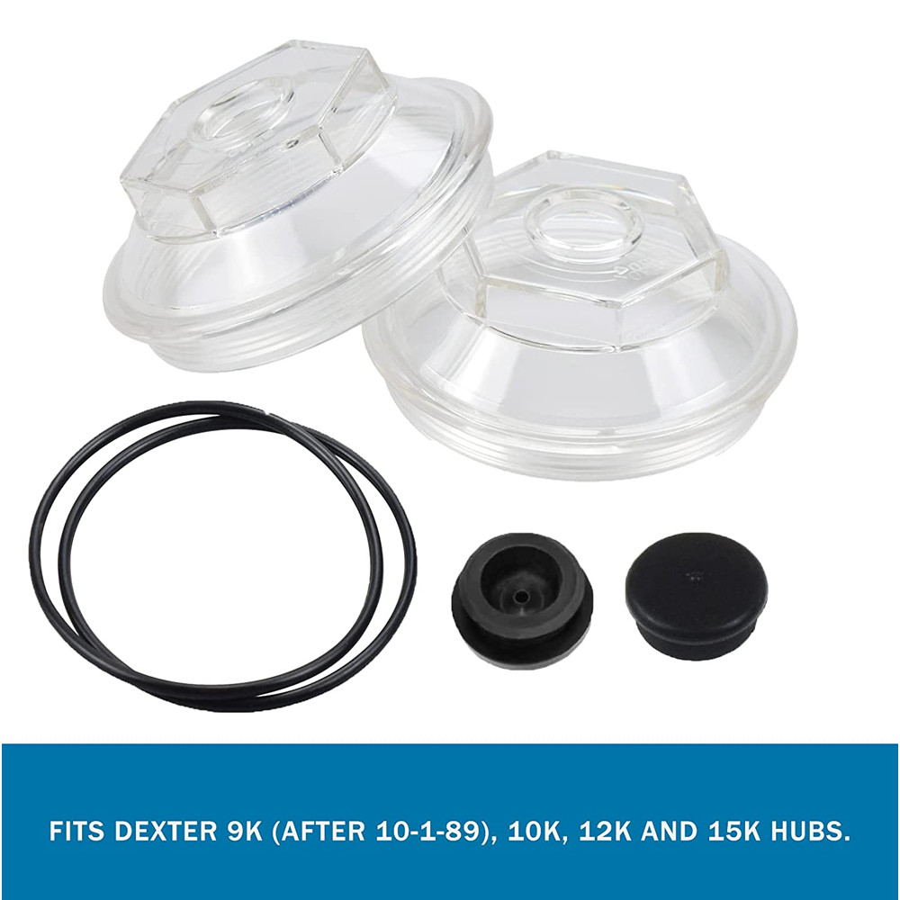 2X 21-36 Oil Caps For Dexter 4.0″ 10k 12k & 15k Hubs For Dexter K71-148-00