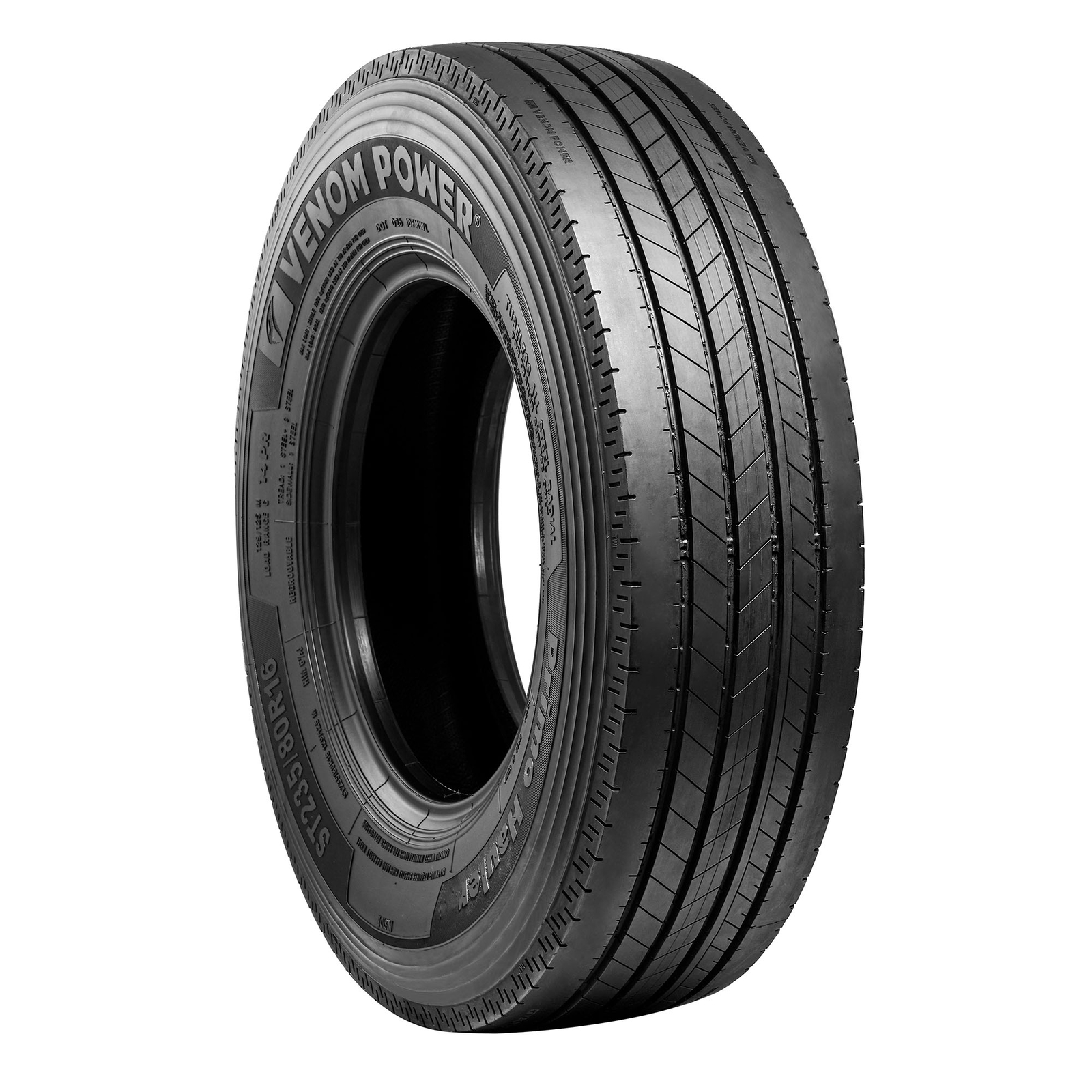 2 New Venom Power Primo Hauler All Steel – 225/75r15 Tires 2257515 225 75 15
