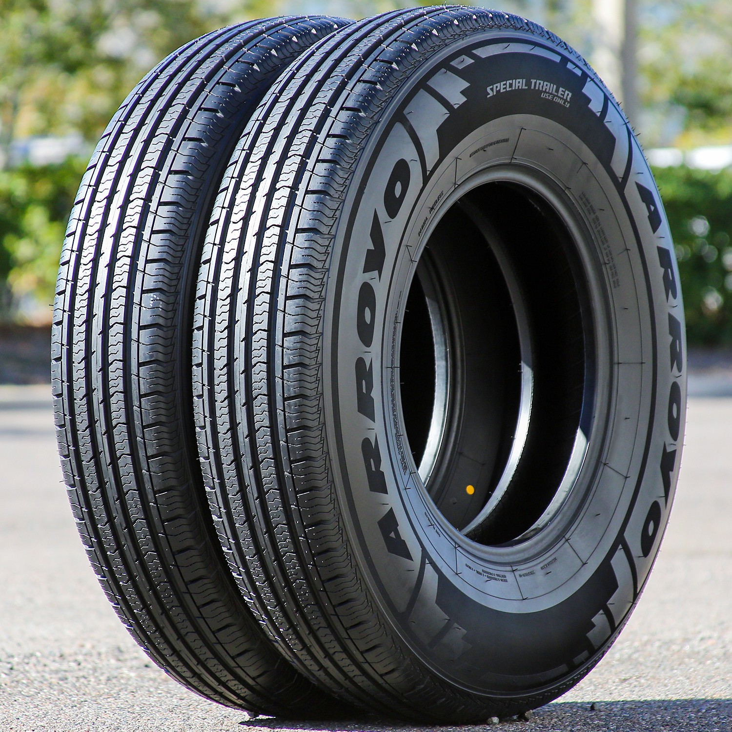 Tire Arroyo Special Trailer Semi-Steel ST 225/75R15 Load E 10 Ply Trailer