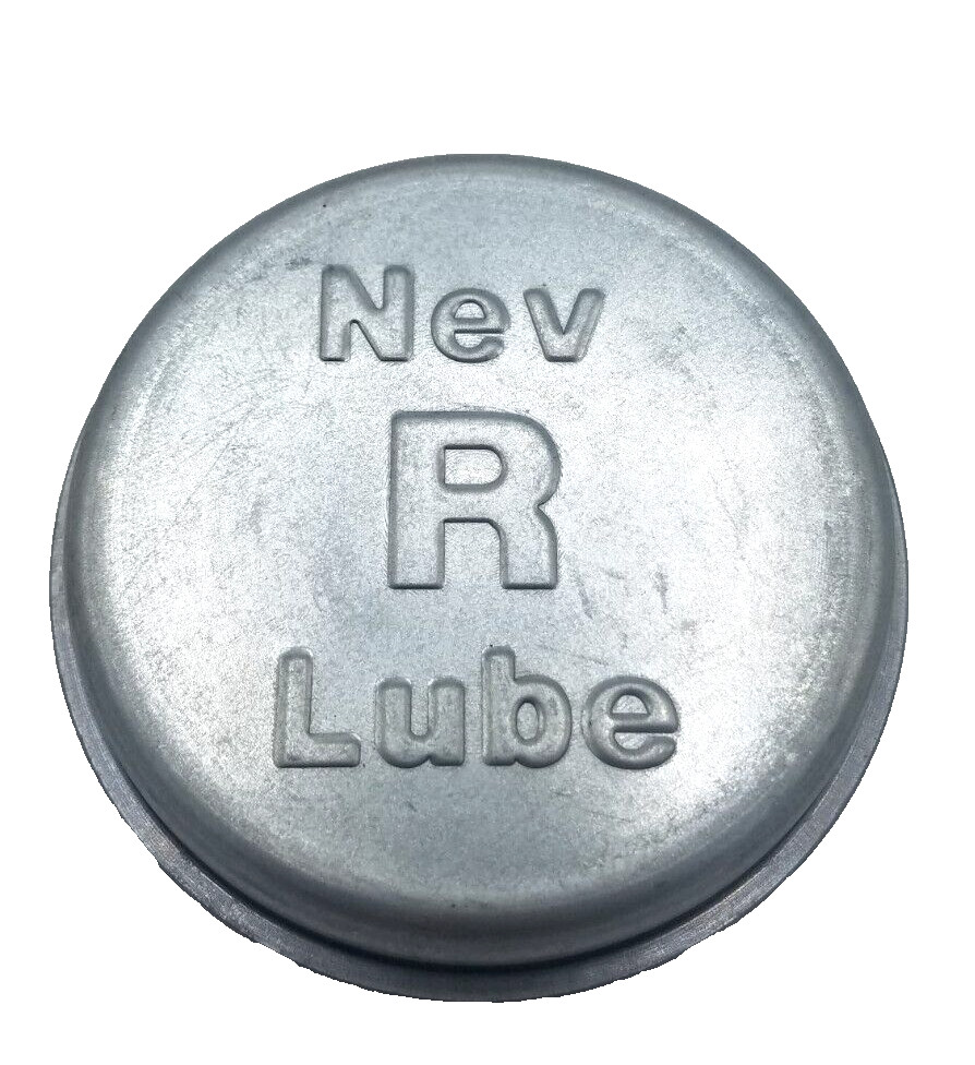 42mm NEV-R-LUBE Grease Cap, 3-1/8″ O.D. 7/8″ overall height 1/4″ sits inside hub