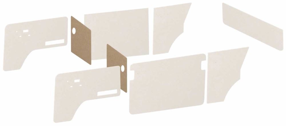 Preservation Parts Interior Trim Panels Behind Front Seats For VW T2 Bay 69–79