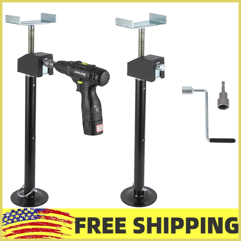 2PC RV Slide Out Support Jacks – Heavy-Duty Steel RV Jack, 5,000 Lbs Capacity