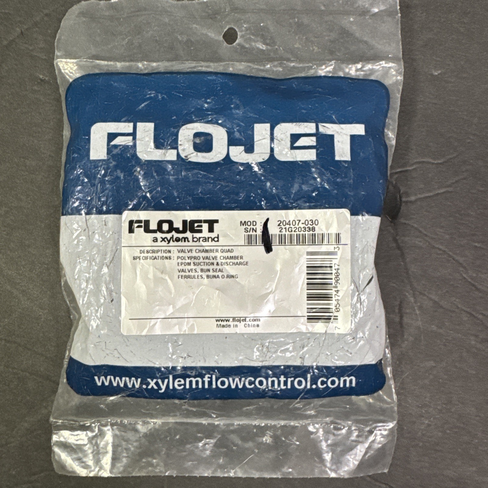 20407-030 Flojet Quad Pump Check Valve Assy 🔥