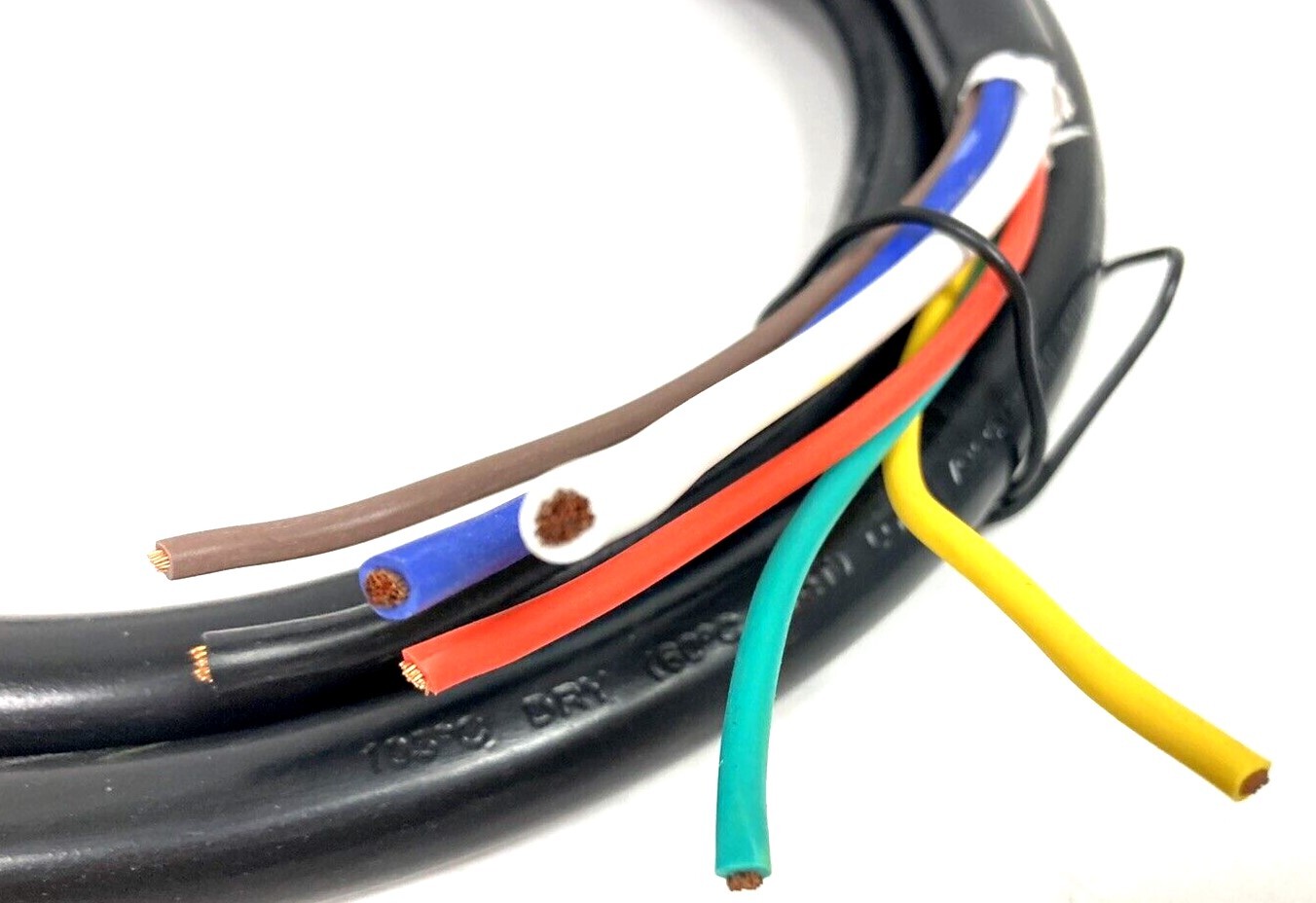 Valterra A10-7W6 6 ft 7-Way Trailer Cord Wiring Connector New 10AWG+1/C 30 mil