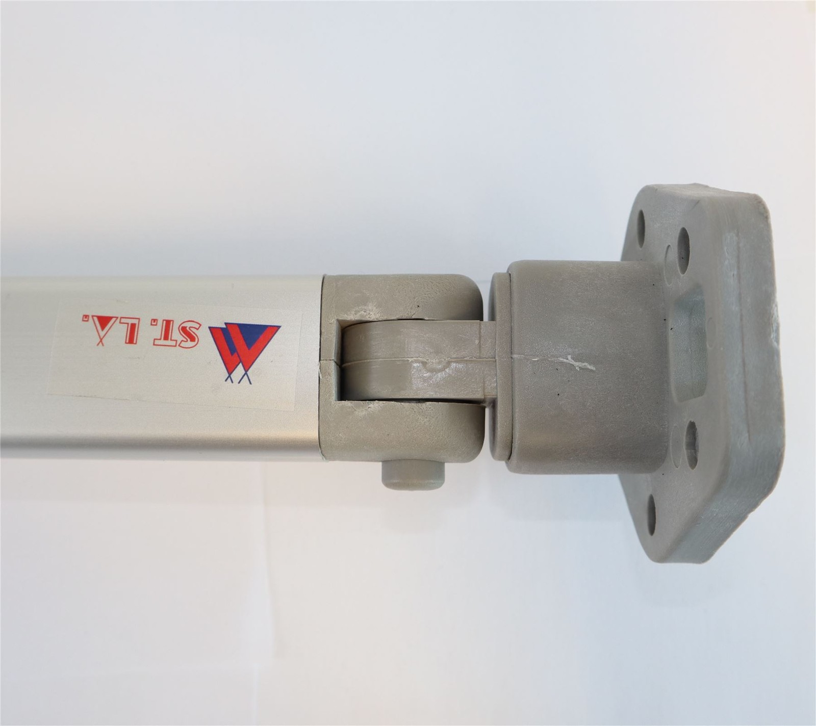 REIMO CAMPERVAN FOLDING TABLE LEG AND MOUNTING RAIL WITH LOCKING LATCH