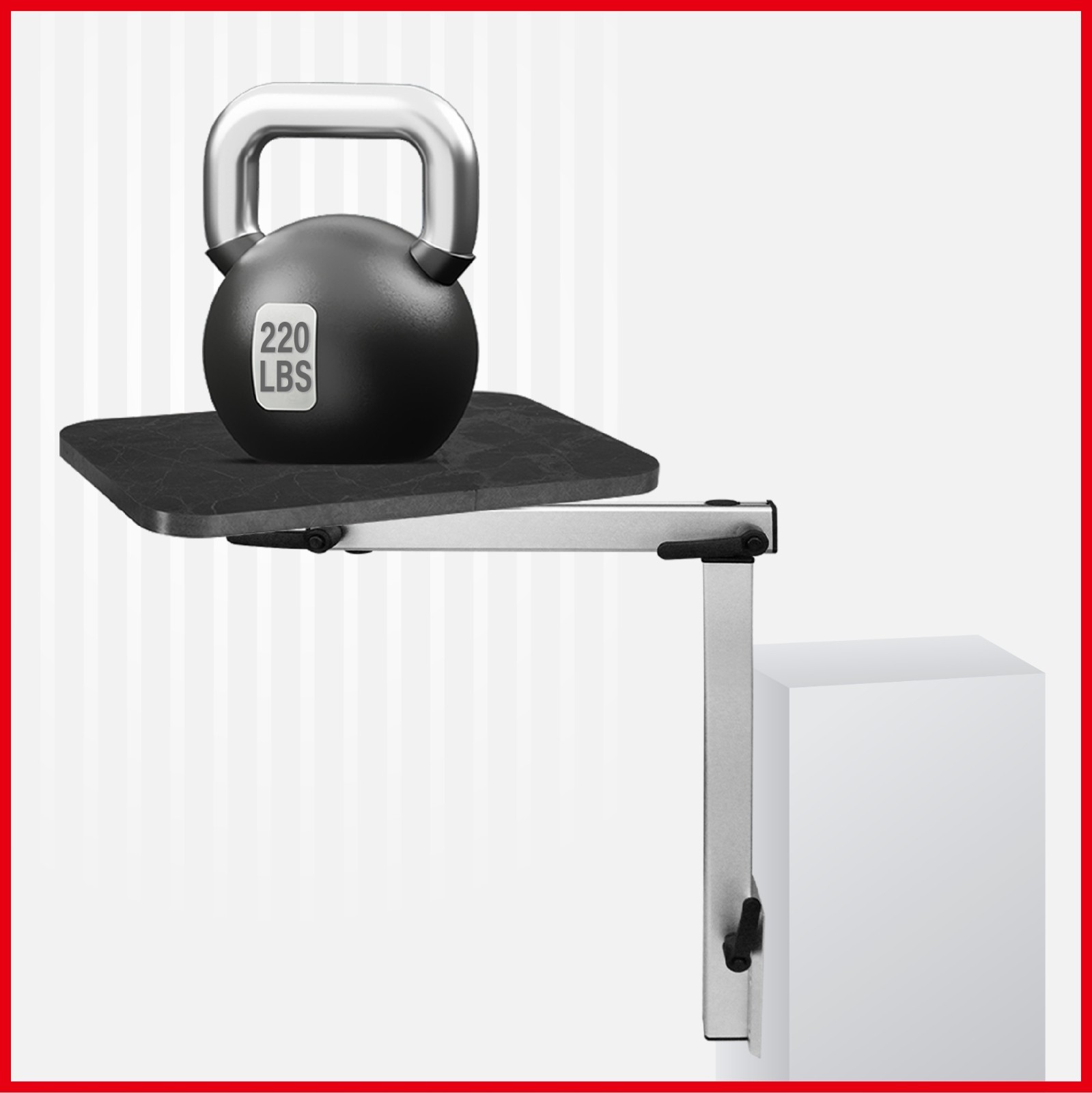 Heavy-Duty Adjustable Swiveling Table Leg System for Camper RV Boat, Load 220Lbs