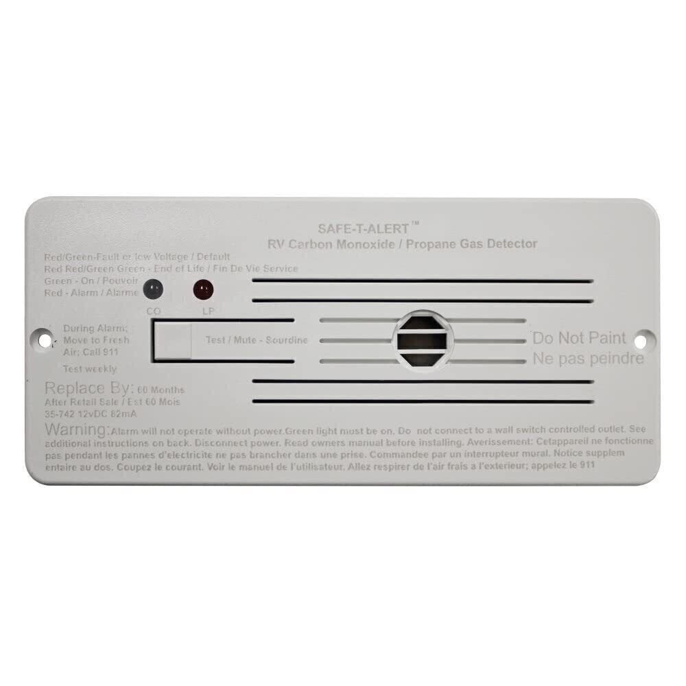 MTI 603.111 Safe-T-Alert Industries 35-742-WT Dual LP/CO Alarm – 12V, 35 Series