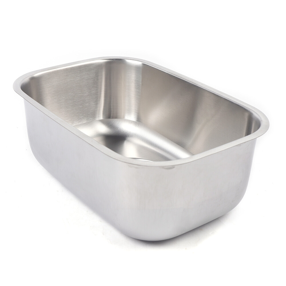Rv Sink Caravan Camper Boat Stainless Steel Kitchen Sink Wash Basin Rectangular
