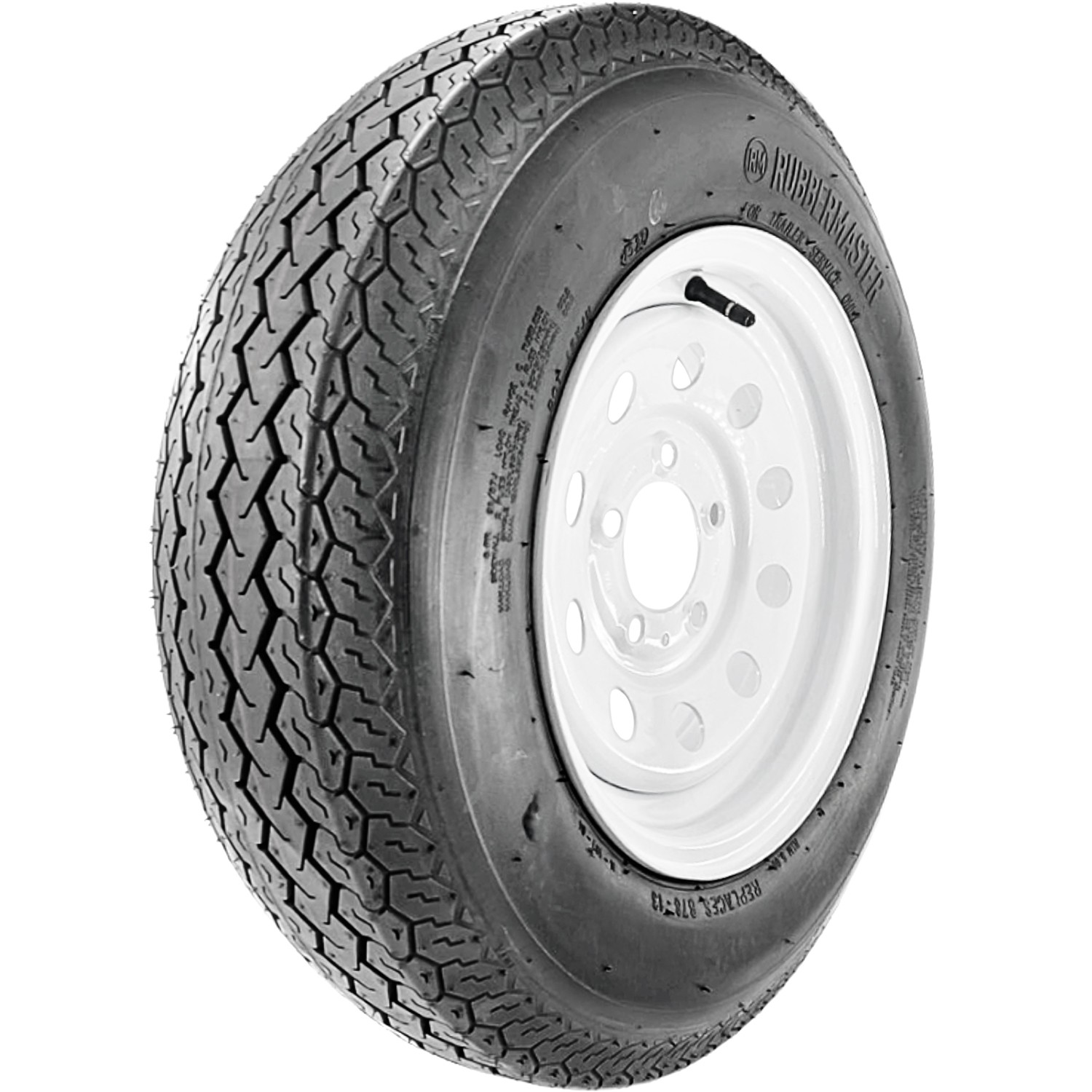 Assembly RubberMaster H187 ST 205/75D14 F78-14 C 6 Ply 5 on 4.5 Modular