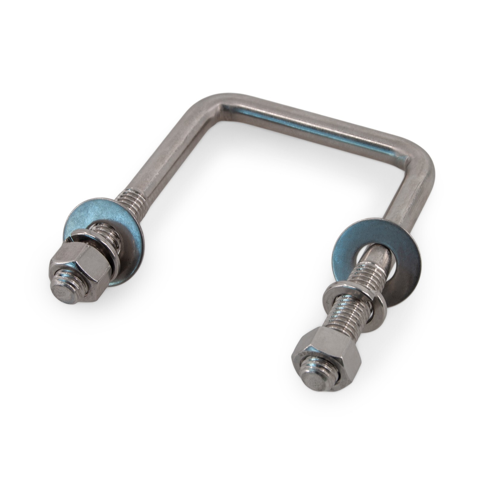 (4) Boat Trailer Square U-Bolt Stainless Steel 1/2″Dia x 3″ W x 4 5/16″ L