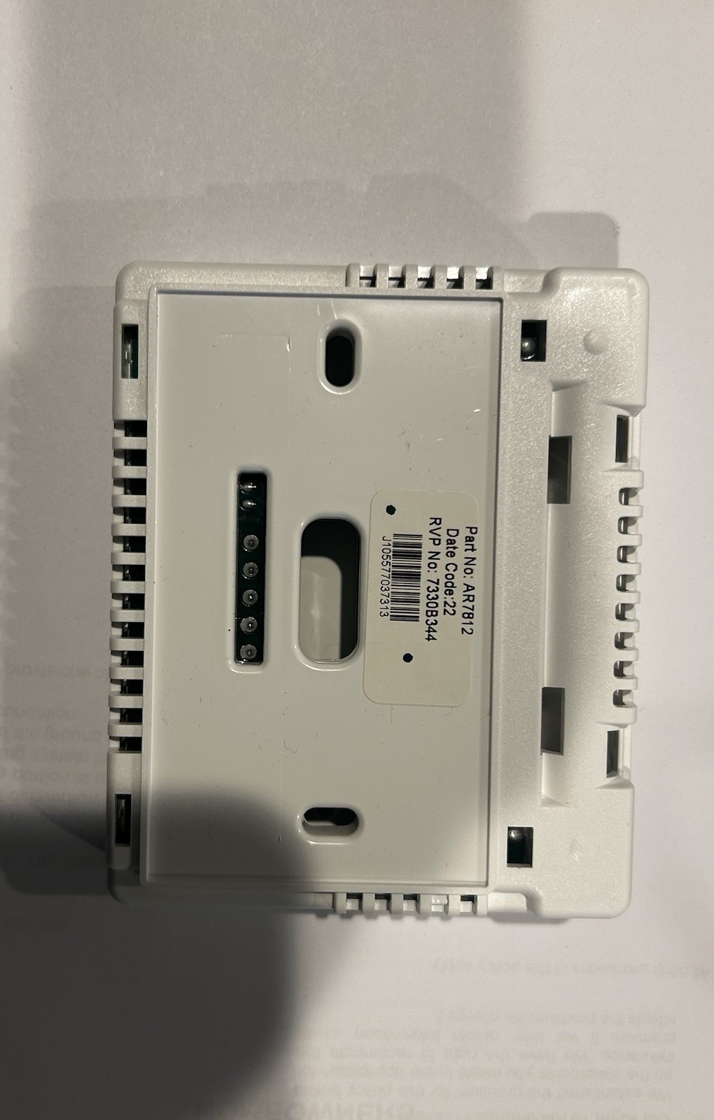 Coleman Thermostat RVP T-STAT WALL 24V 7330B3441 AR7812