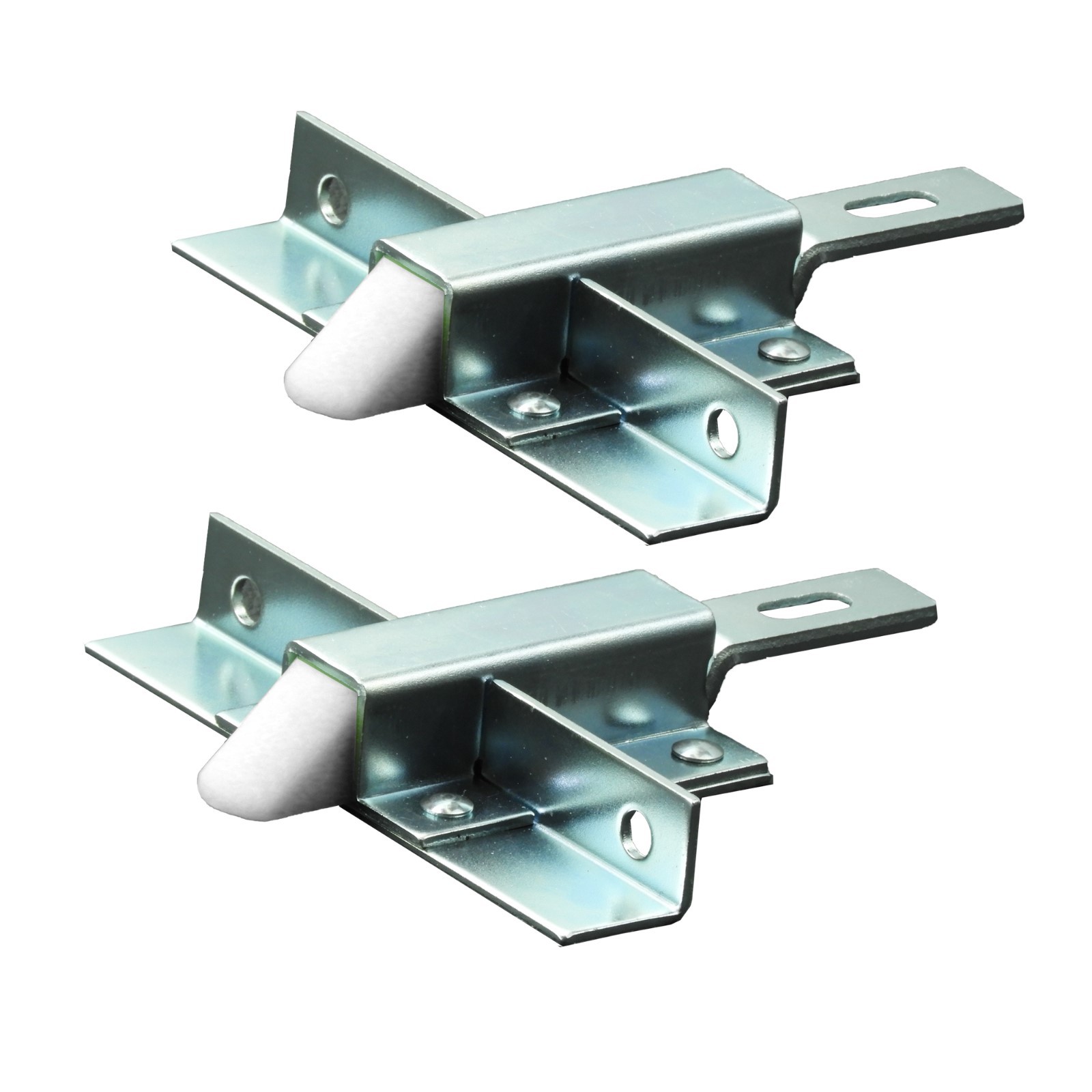 2 TRIMARK 3 IN Recess Mount Plunger Bolt latch Compartment DOOR CATCH RV E523 3″
