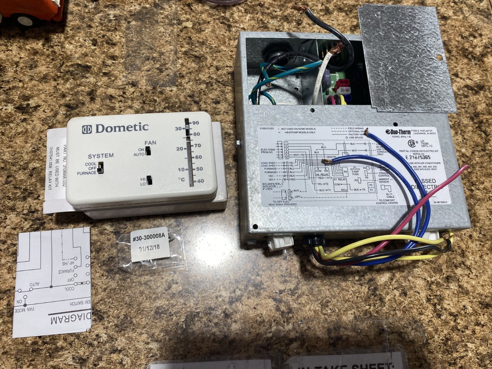 Dometic Duo-Therm CCC Electronic Control Kit / Control Box Assembly Part #31092