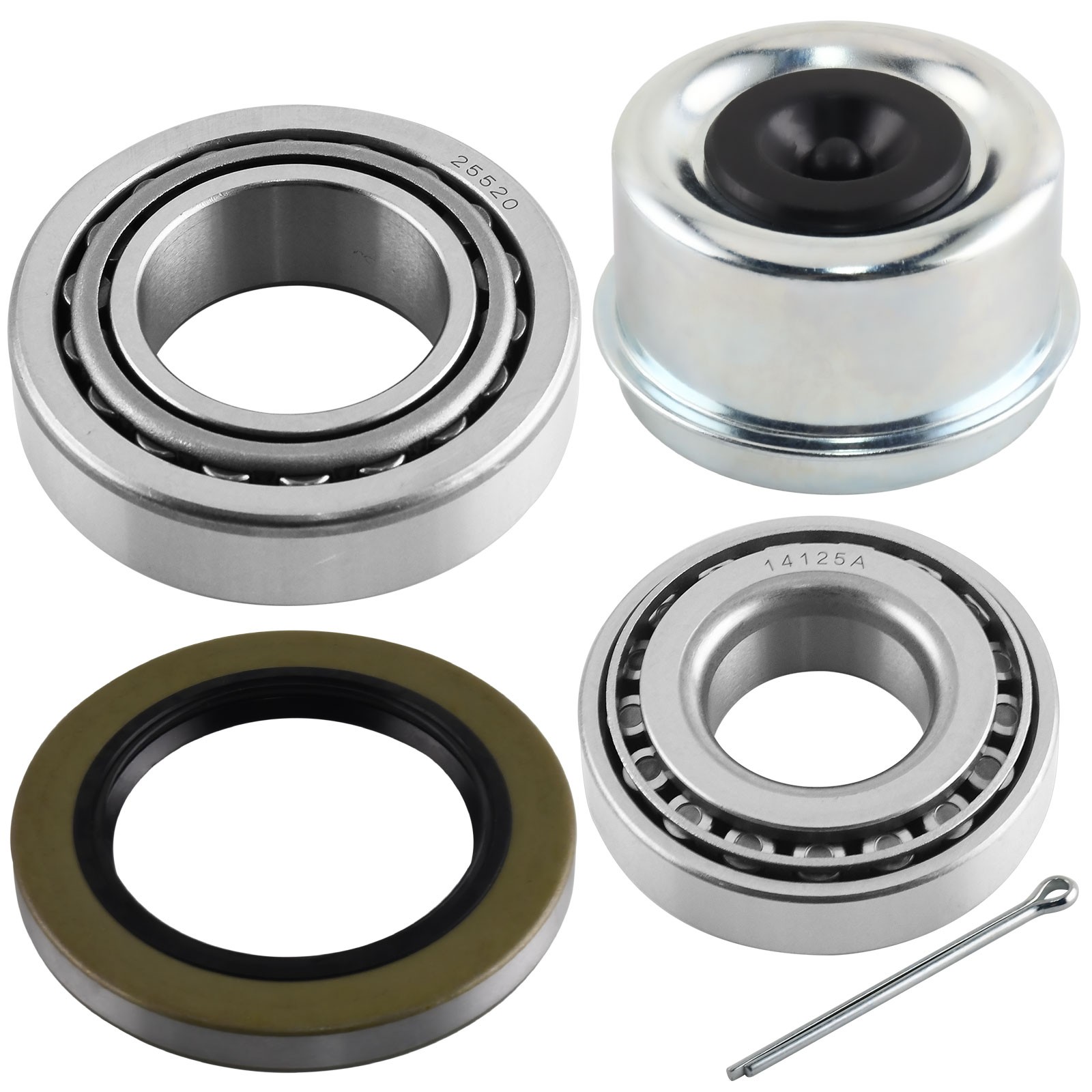 Trailer Bearing Kit, 7k Axle 14125a/ 25580 Bearings, Dexter 10-36 Seal