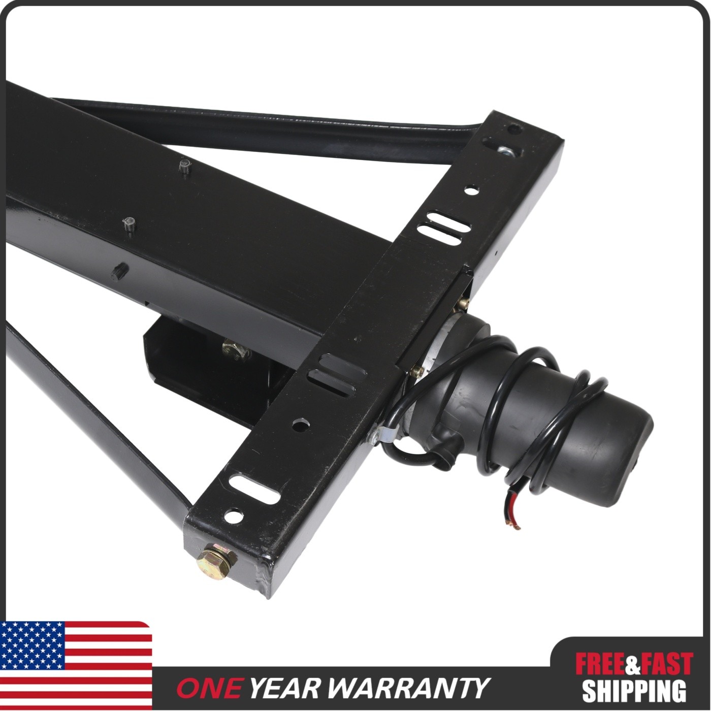 Rear Electric Stabilizer Jack With Exterior Switch Steel 298707 New Black