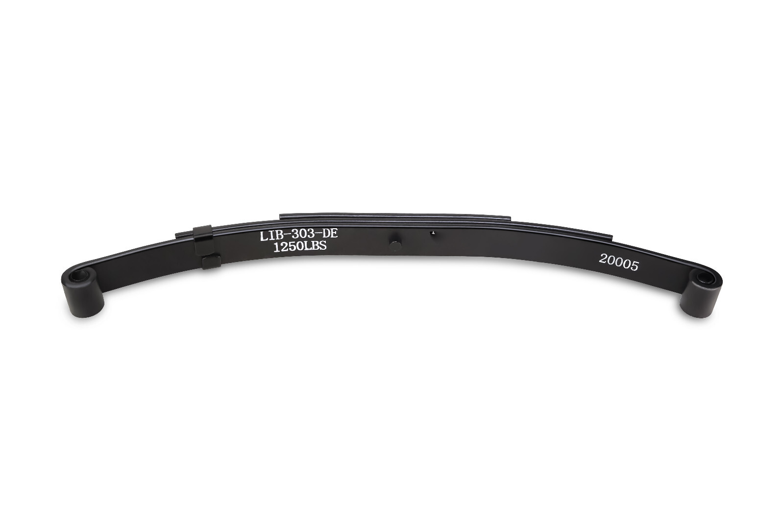LIBRA Trailer Leaf Spring 3 Leaf Double Eye 1250lbs Cap for 2500lbs Axle