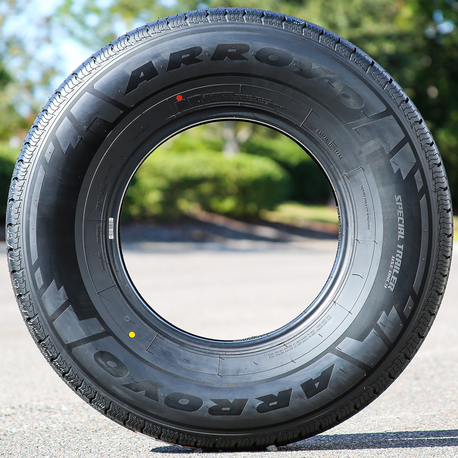 Tire Arroyo Special Trailer Semi-Steel ST 225/75R15 Load E 10 Ply Trailer
