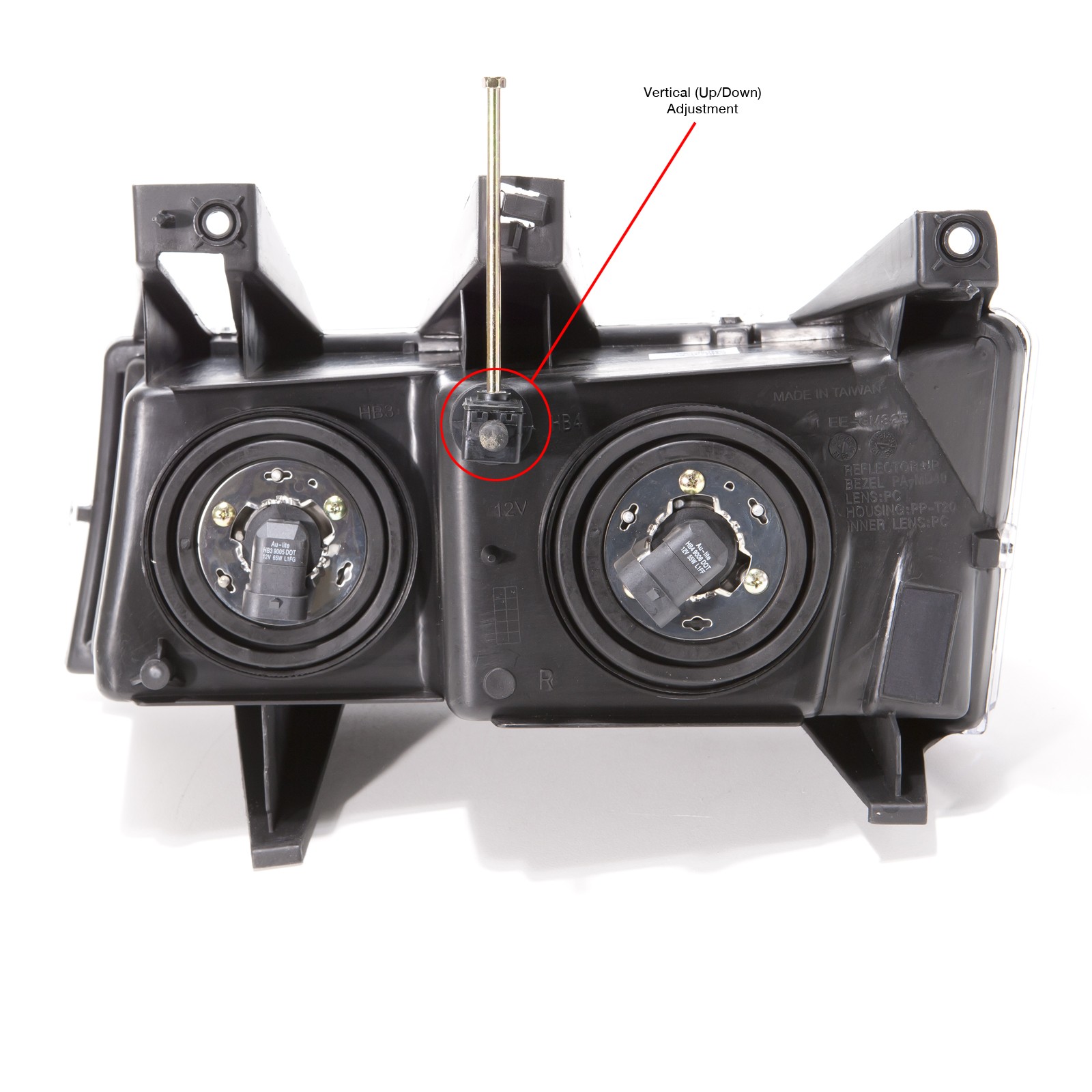 Front Headlights Set Fits Four Winds Hurricane 2007-2009 Motorhome RV Halogen