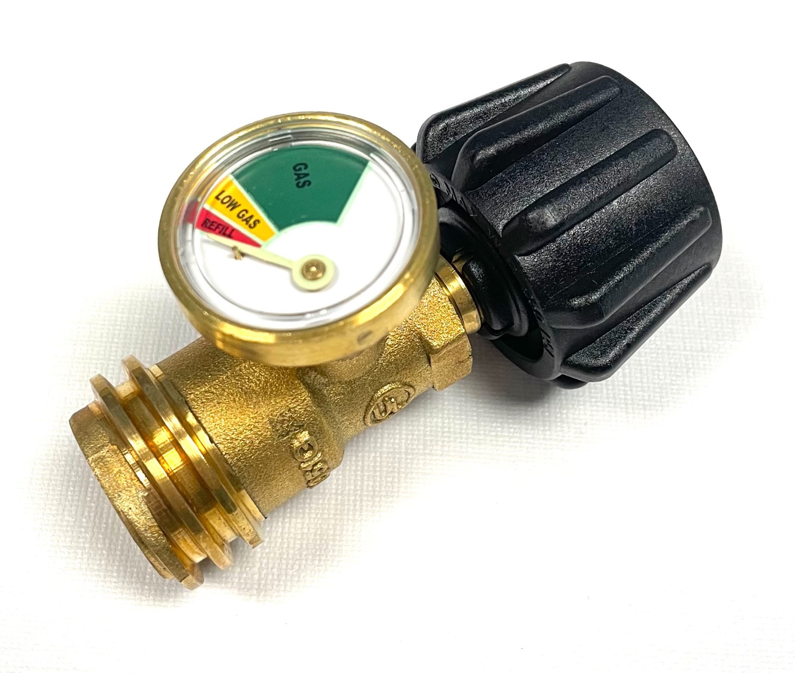 Flame King YSN212 Propane Tank Gas Level Indicator, Brass, Type 1 Connection DAS