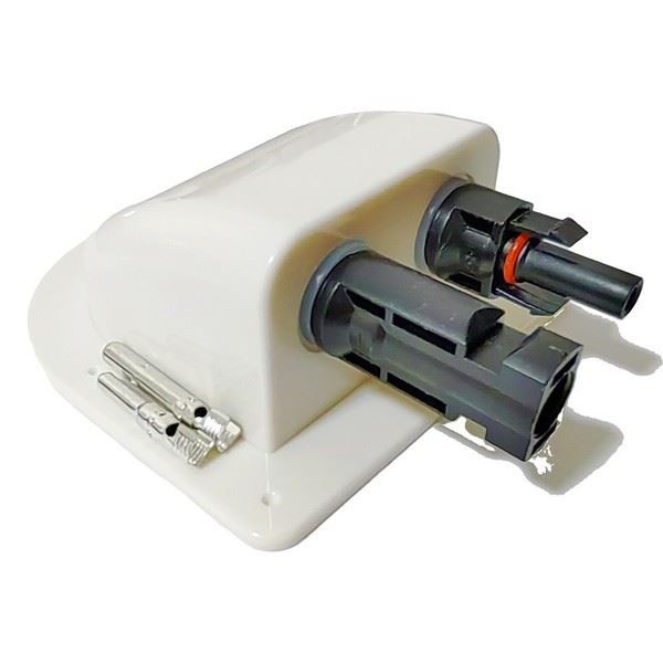 Sleek Design 2 PCS IP68 Rated Junction Box for Solar Panel Connections