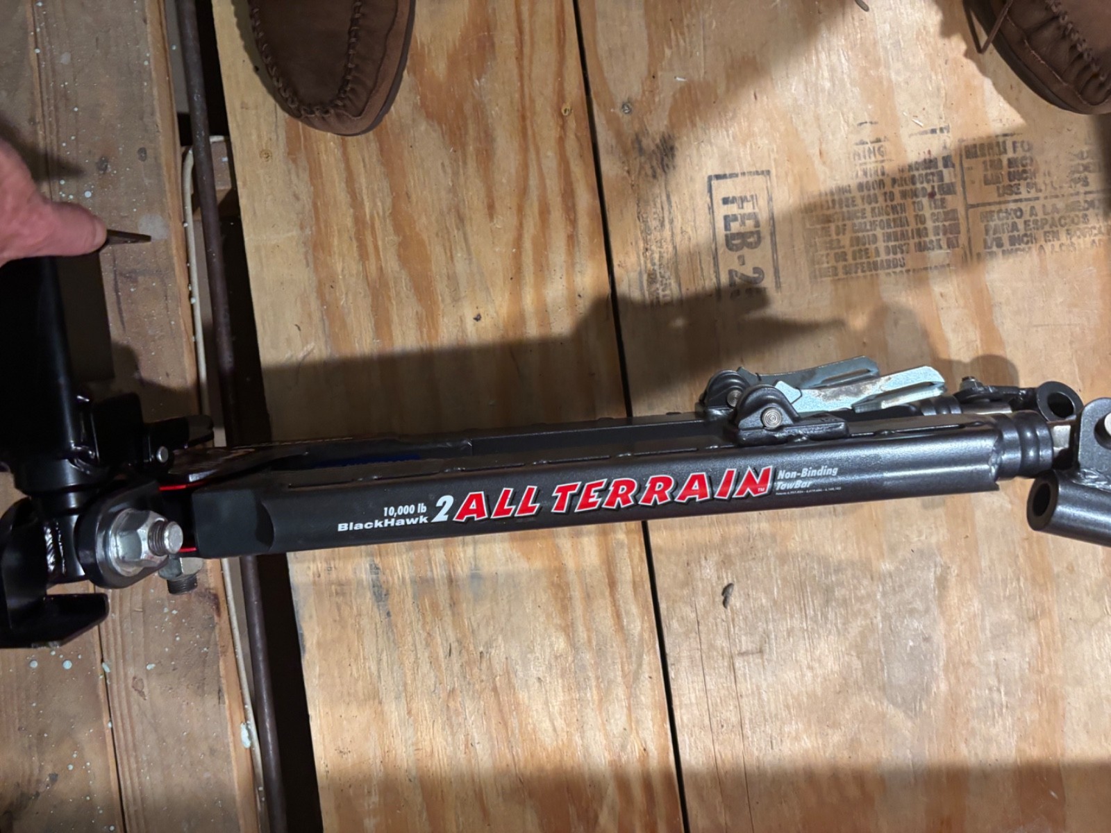 Roadmaster Black Hawk 2 All-Terrain Tow Bar # RM 676, 10,000 lbs.
