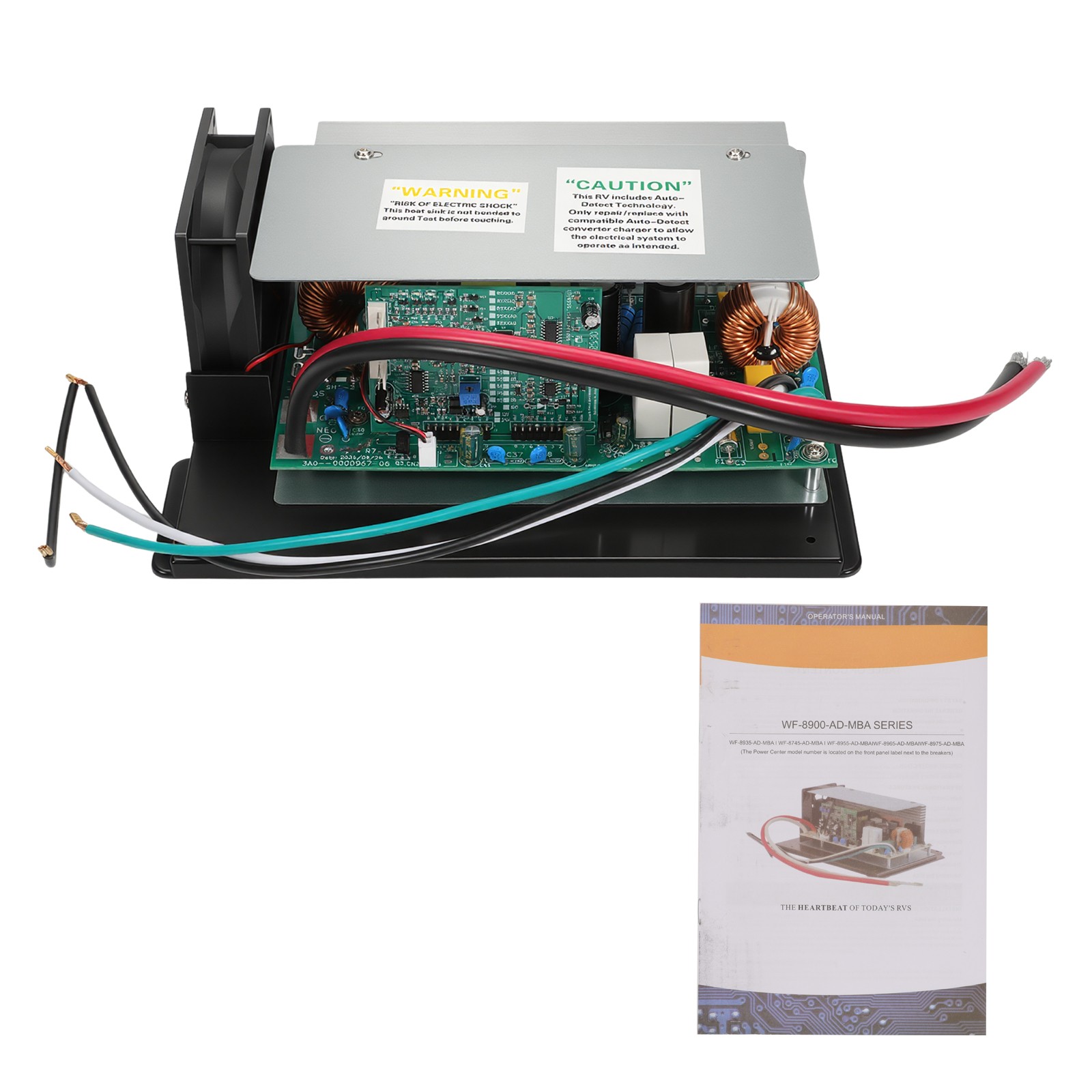 55Amp RV Power Converter Replacement for Wf-8955-3-Stage Smart Charger Main Boar