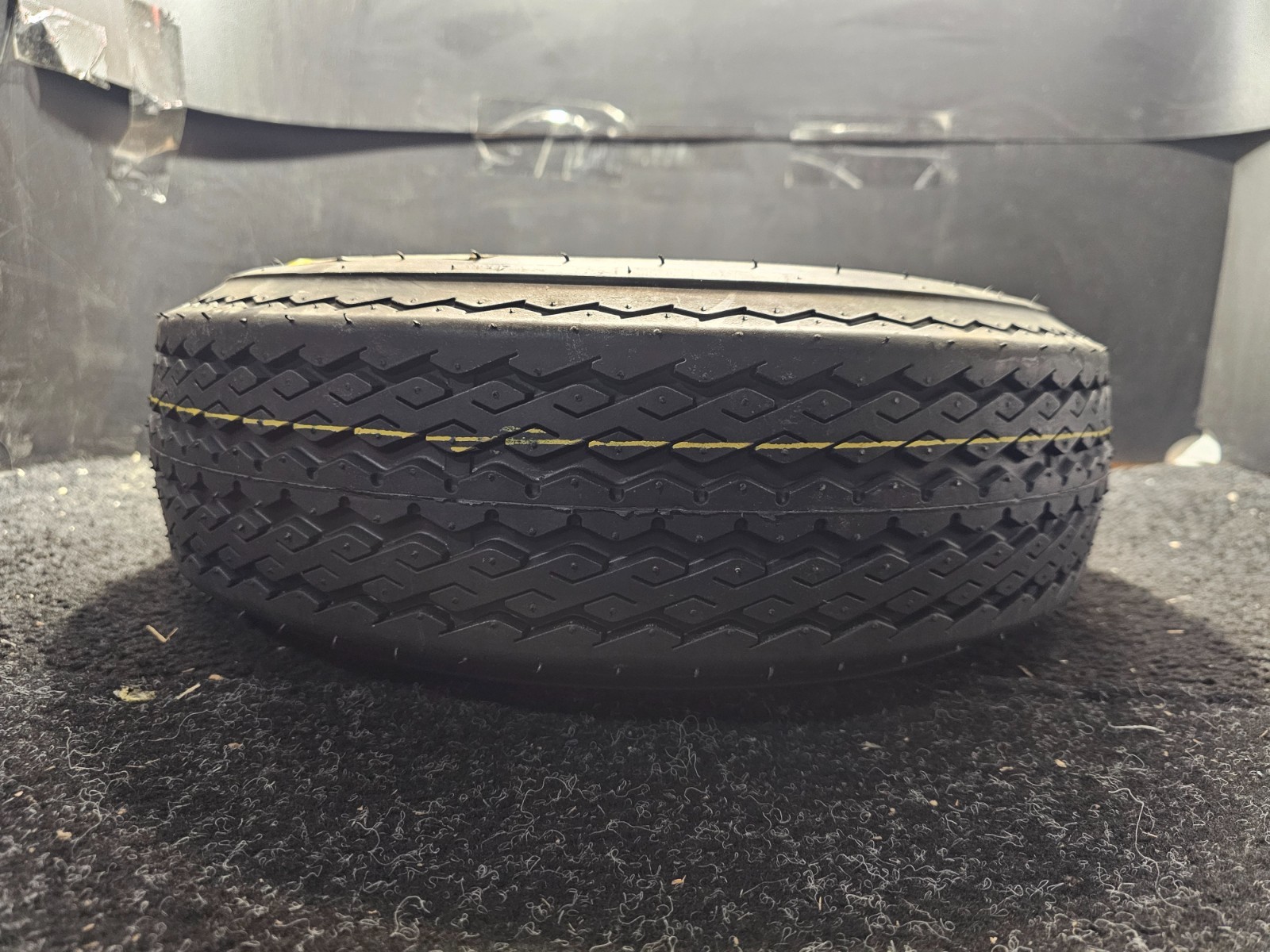 (QTY 1) Hi-Run 5.70-8 Boat Trailer Tubeless Tire & Wheel 4PR SU02 69M B 5 Lug