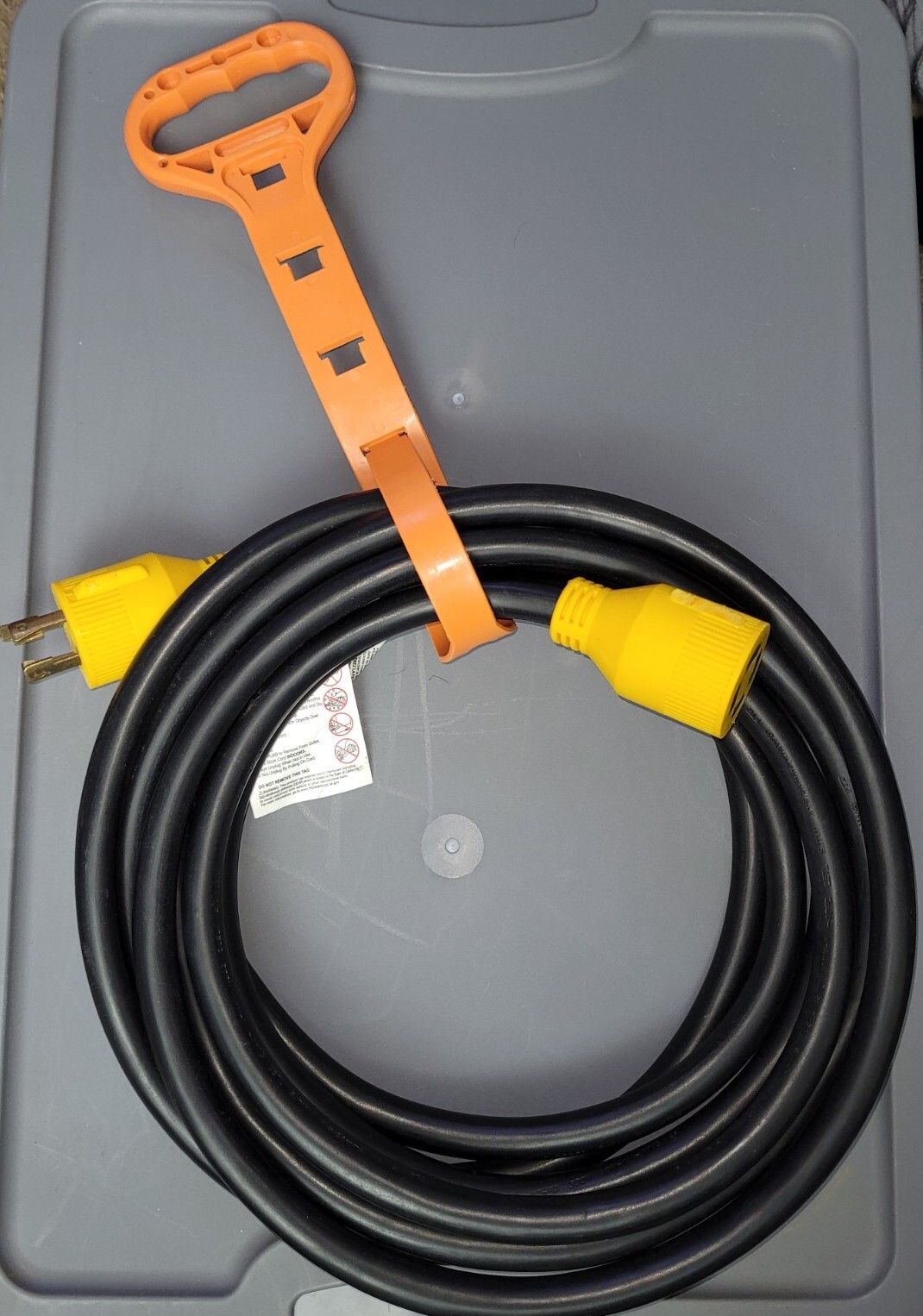 PREOWNED 4-Prong 15 Feet 30 Amp Generator Cord, 3126867, 10 Gauge Heavy Duty