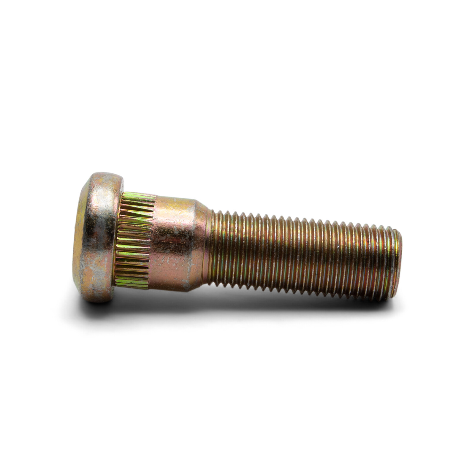 Zinc Plated Drive In Trailer Hub Stud 9/16 inch by 2 inch for 5.2k-8K Hubs
