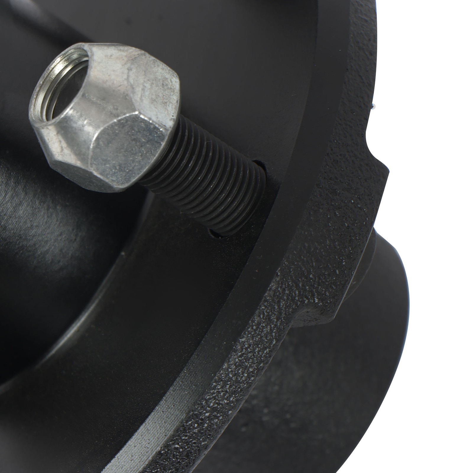 Pre-Greased Pair of 5-Bolt on 4-1/2 Inch Hub Assembly and 1″ Square BT8 Spindle