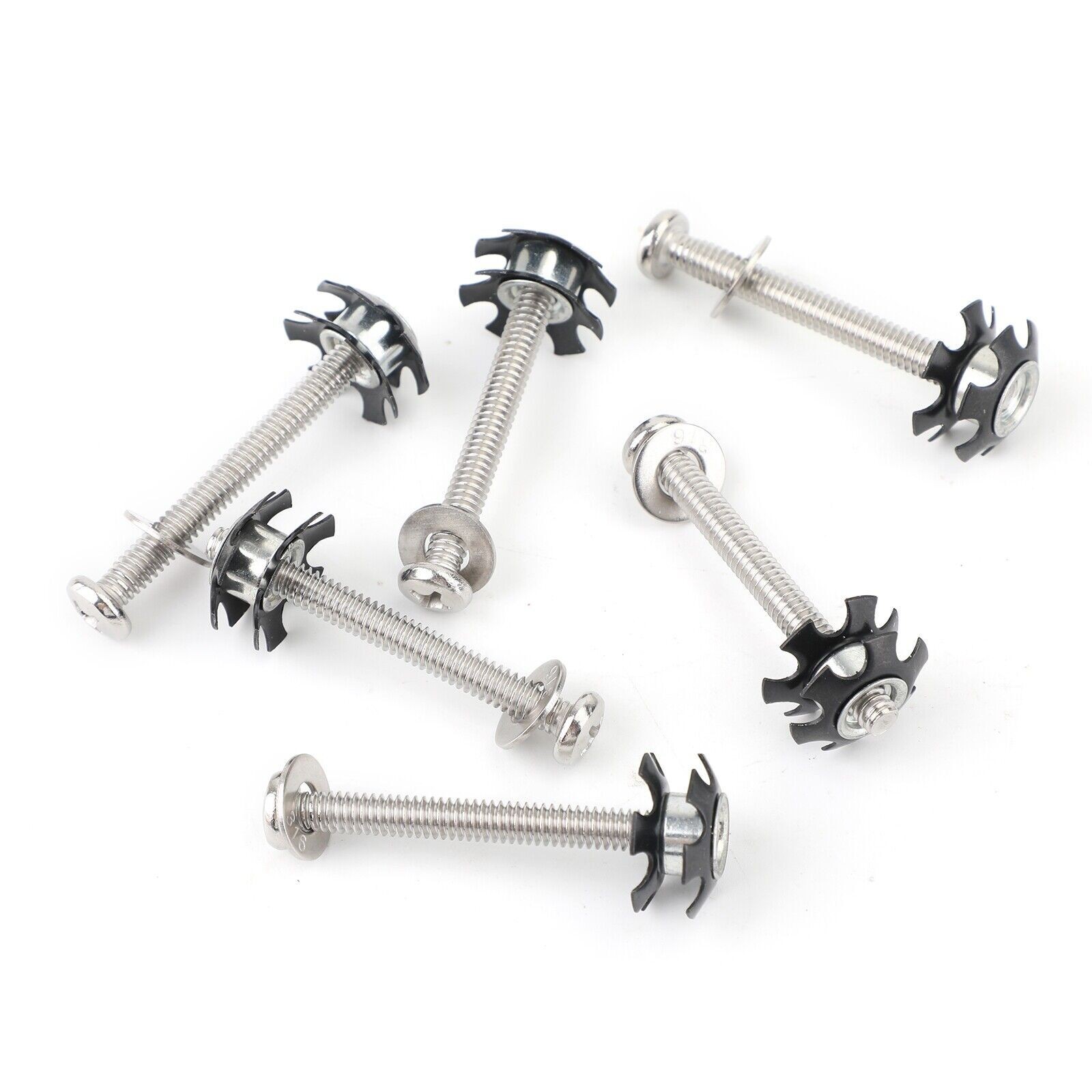 6PCS RV LADDER REPAIR KIT nuts Stainless Bunk Motorhome Parts Camper Trailer