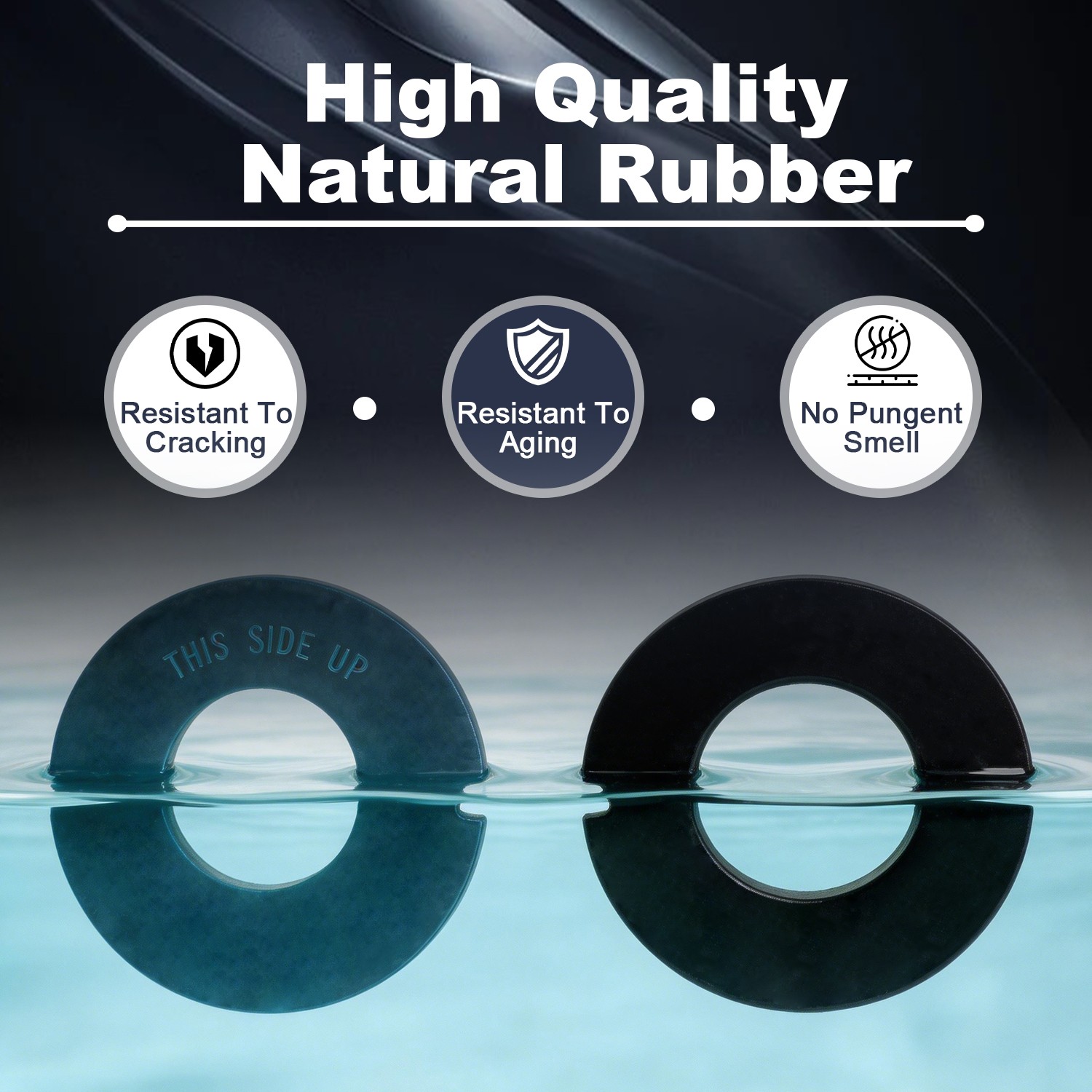 RV Toilet Flush Ball Seal for Dometic 210 510 511 385311462 Sealand 110 111