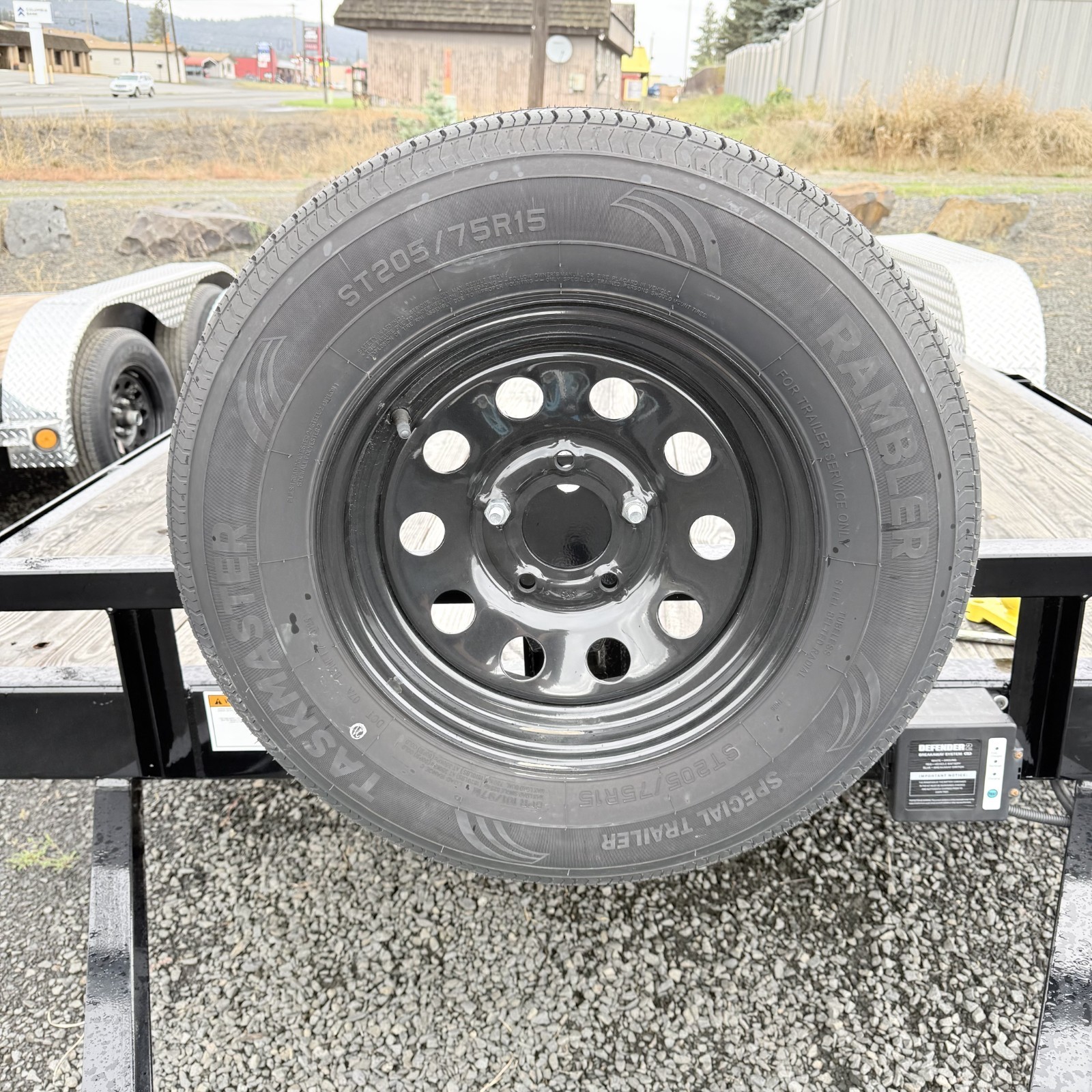 Spare Tire Mounting Hardware Kit for PJ Utility, Cargo, Dump, equipment Trailers
