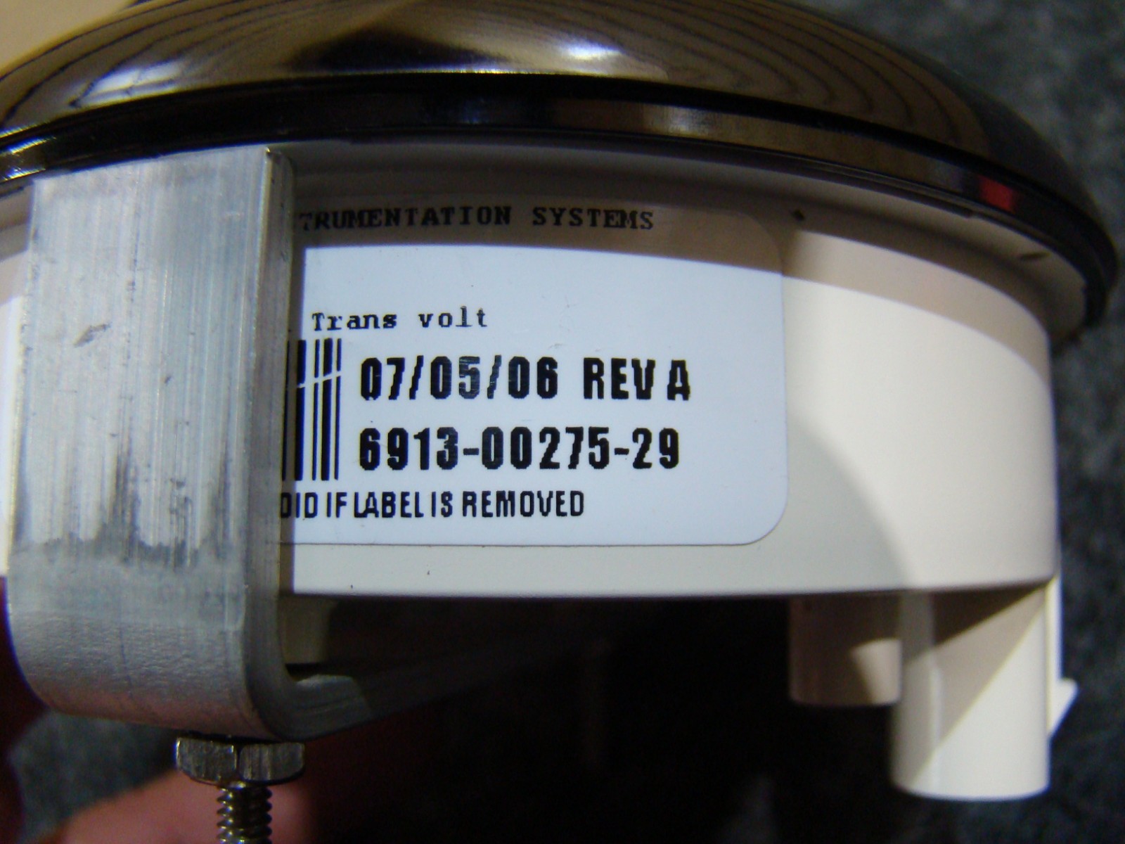 USED RV/MOTORHOME MEDALLION 3 IN 1 FUEL / TRANS / VOLT DASH GAUGE 16622900